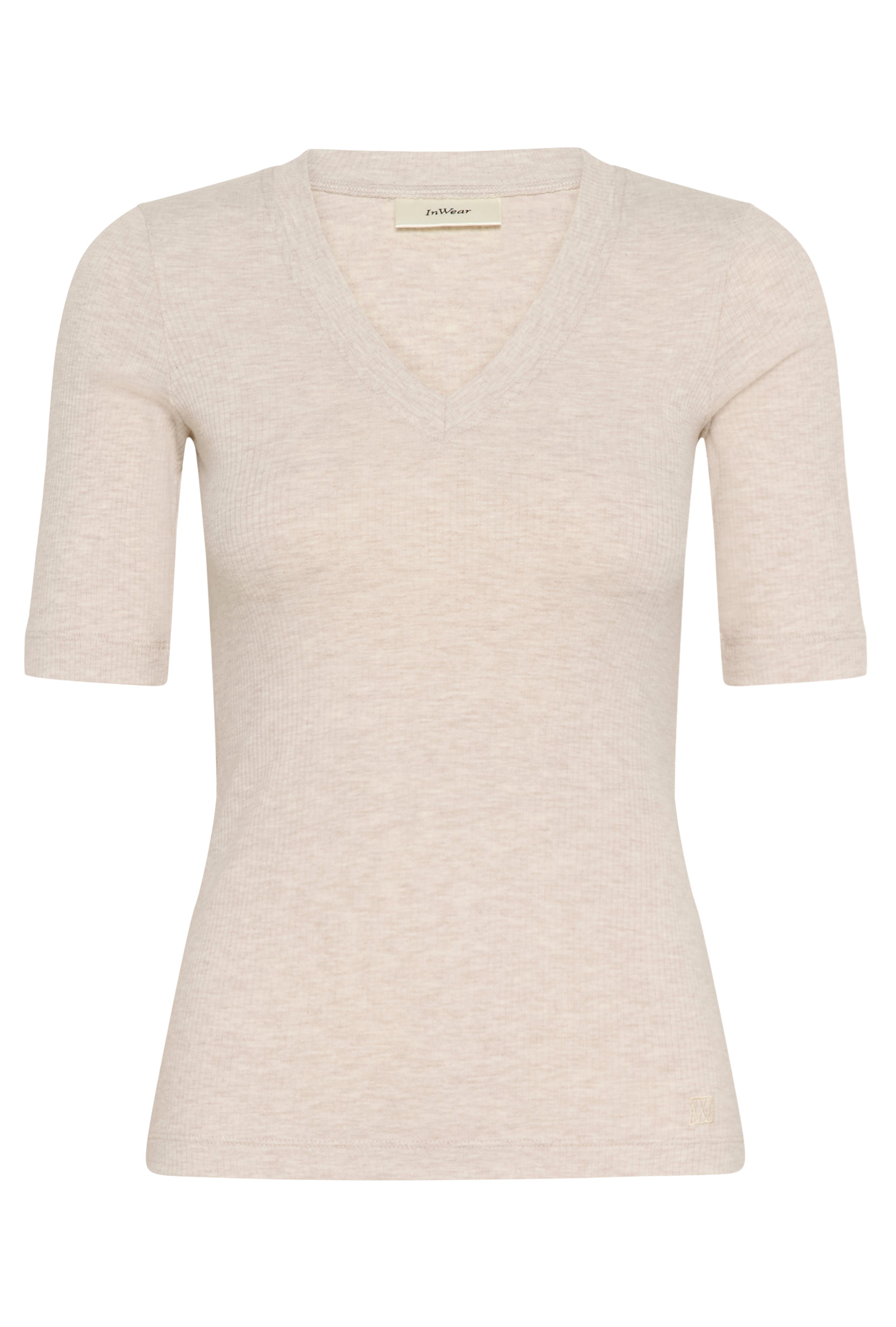 DagnaIW Melange V T-shirt PACK FRONT 30106865-300597