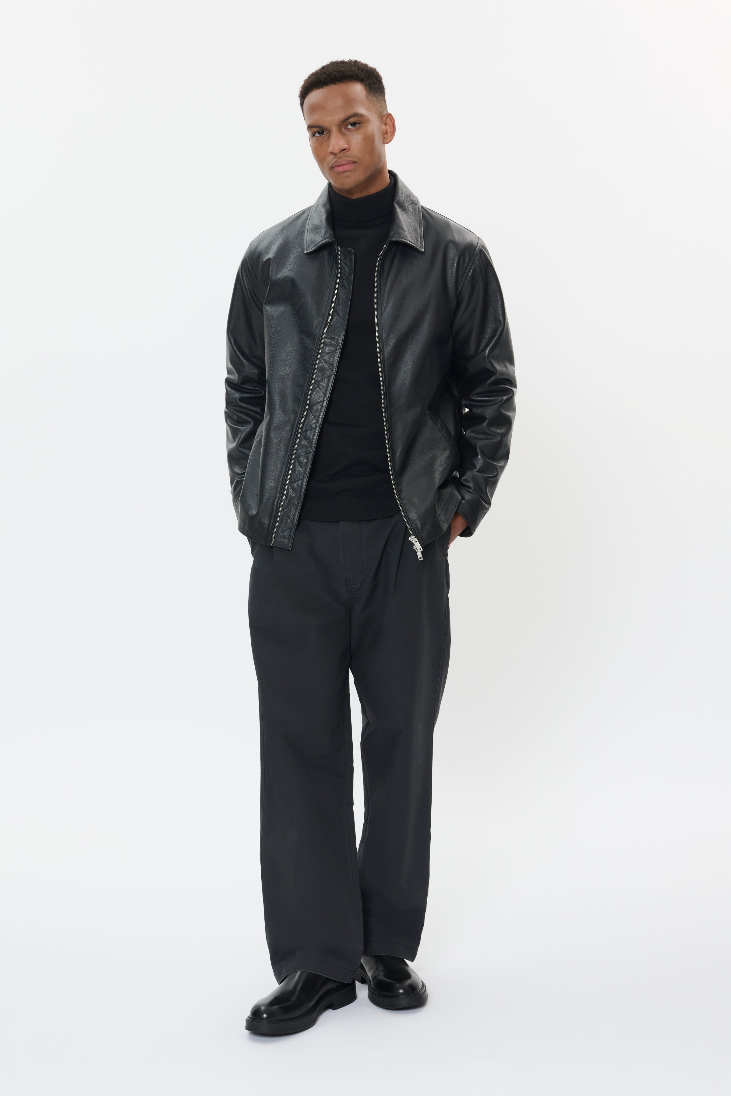 MAtheodore M73 Leather Jacket LOOKBOOK FRONT 30208601-300275