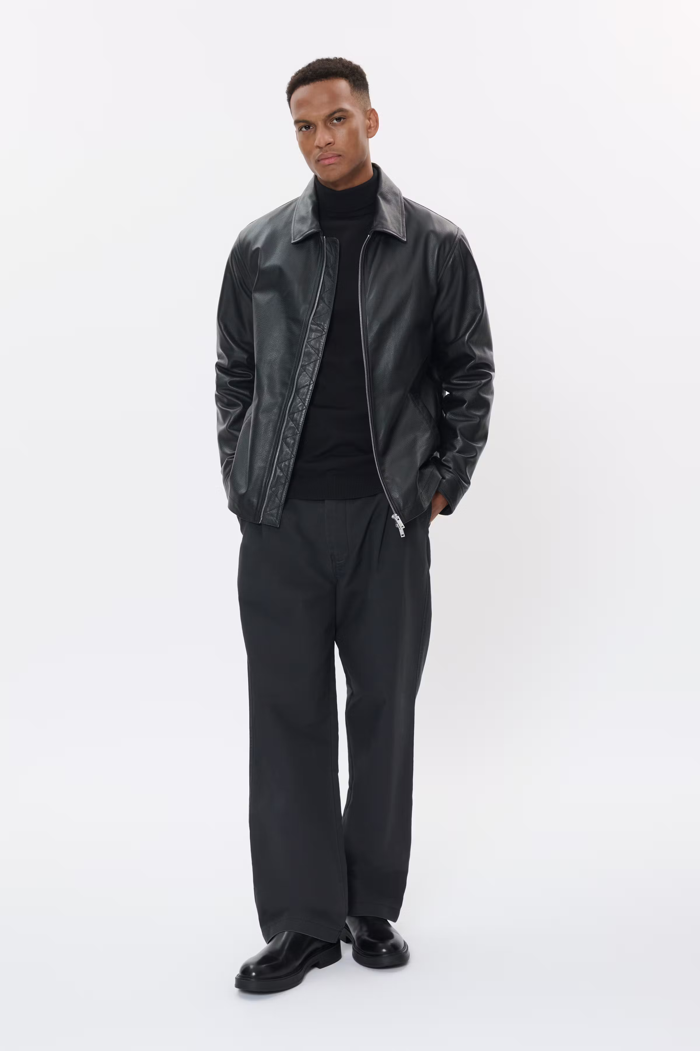 MAtheodore M73 Leather Jacket LOOKBOOK FRONT 30208601-300275