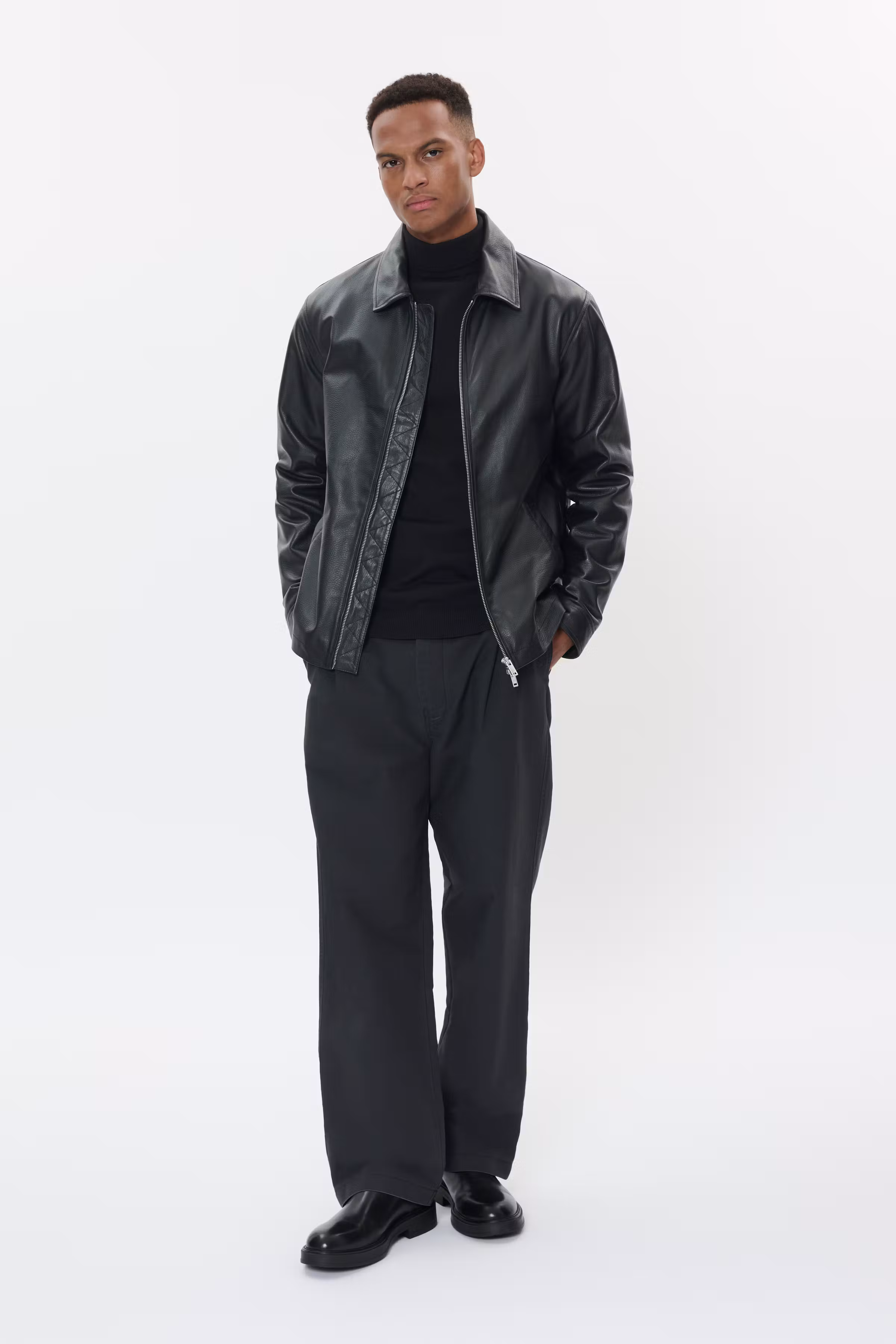 MAtheodore M73 Leather Jacket LOOKBOOK FRONT 30208601-300275