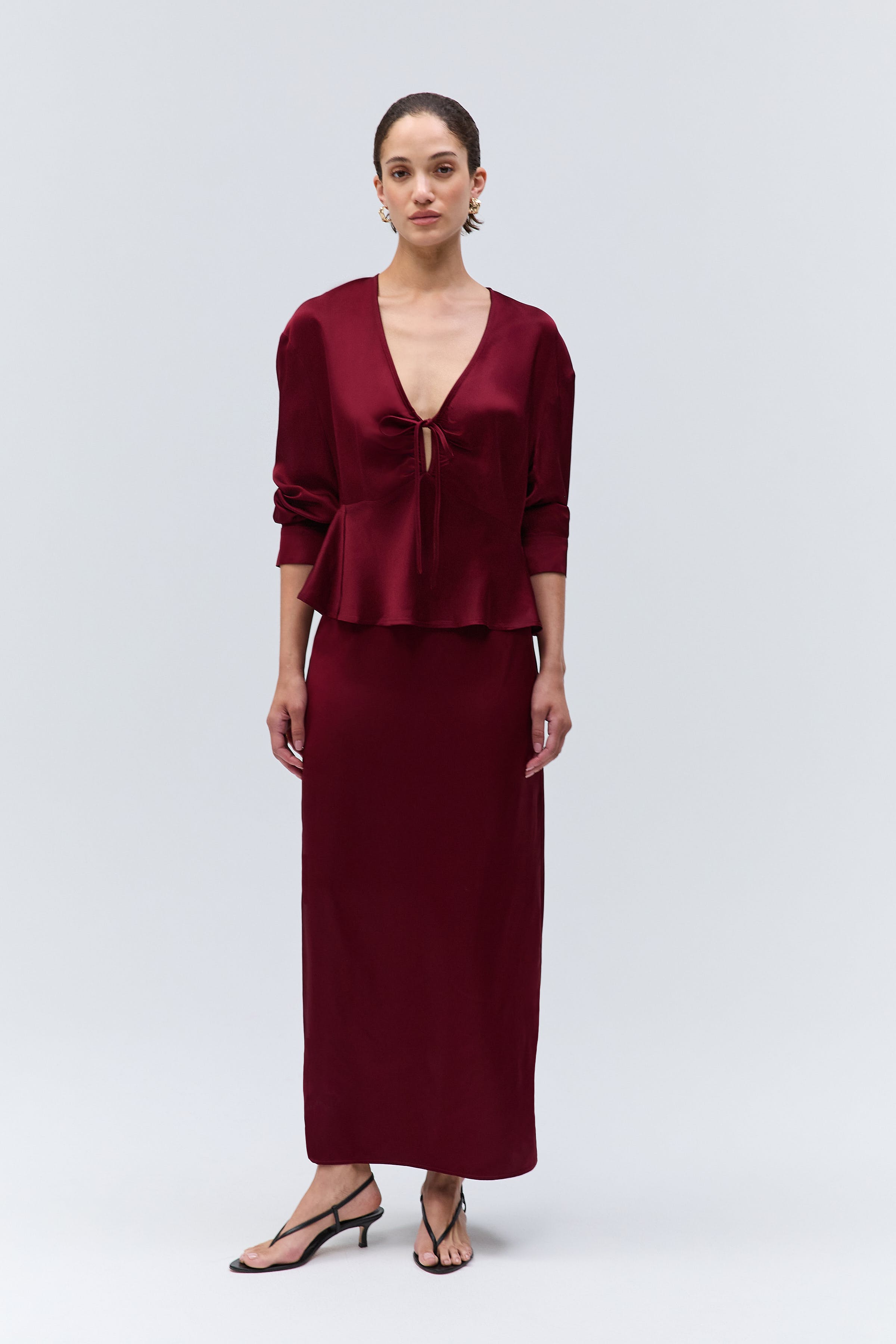 IOSage Skirt LOOKBOOK FRONT 30600796-RE404