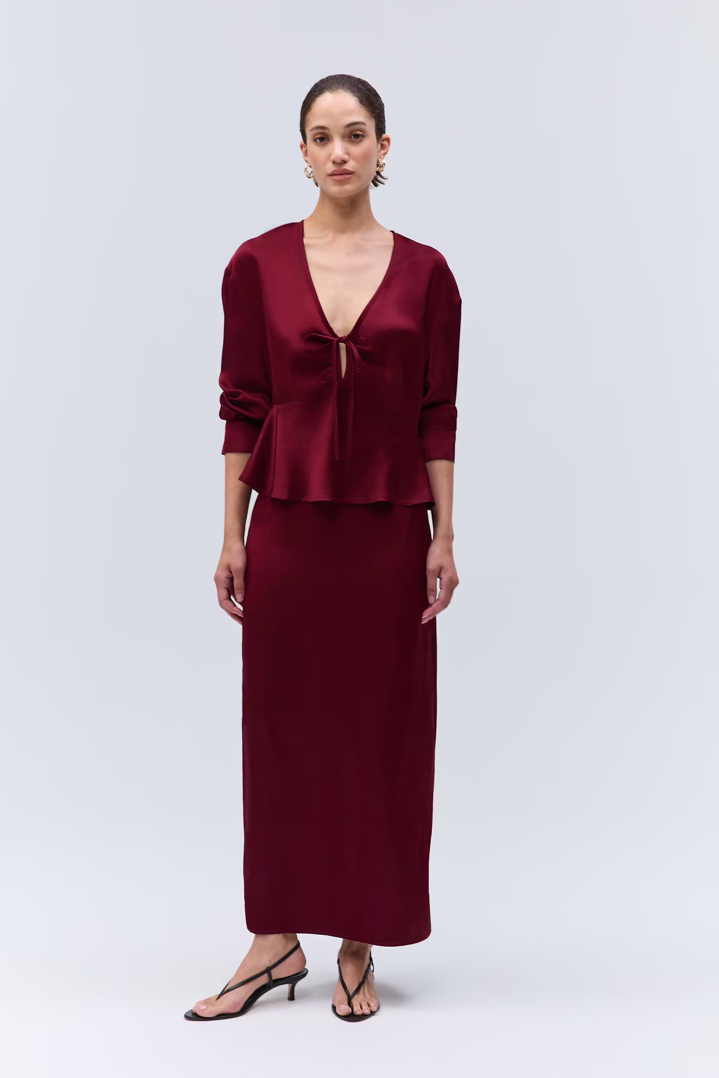 IOSage Skirt LOOKBOOK FRONT 30600796-RE404