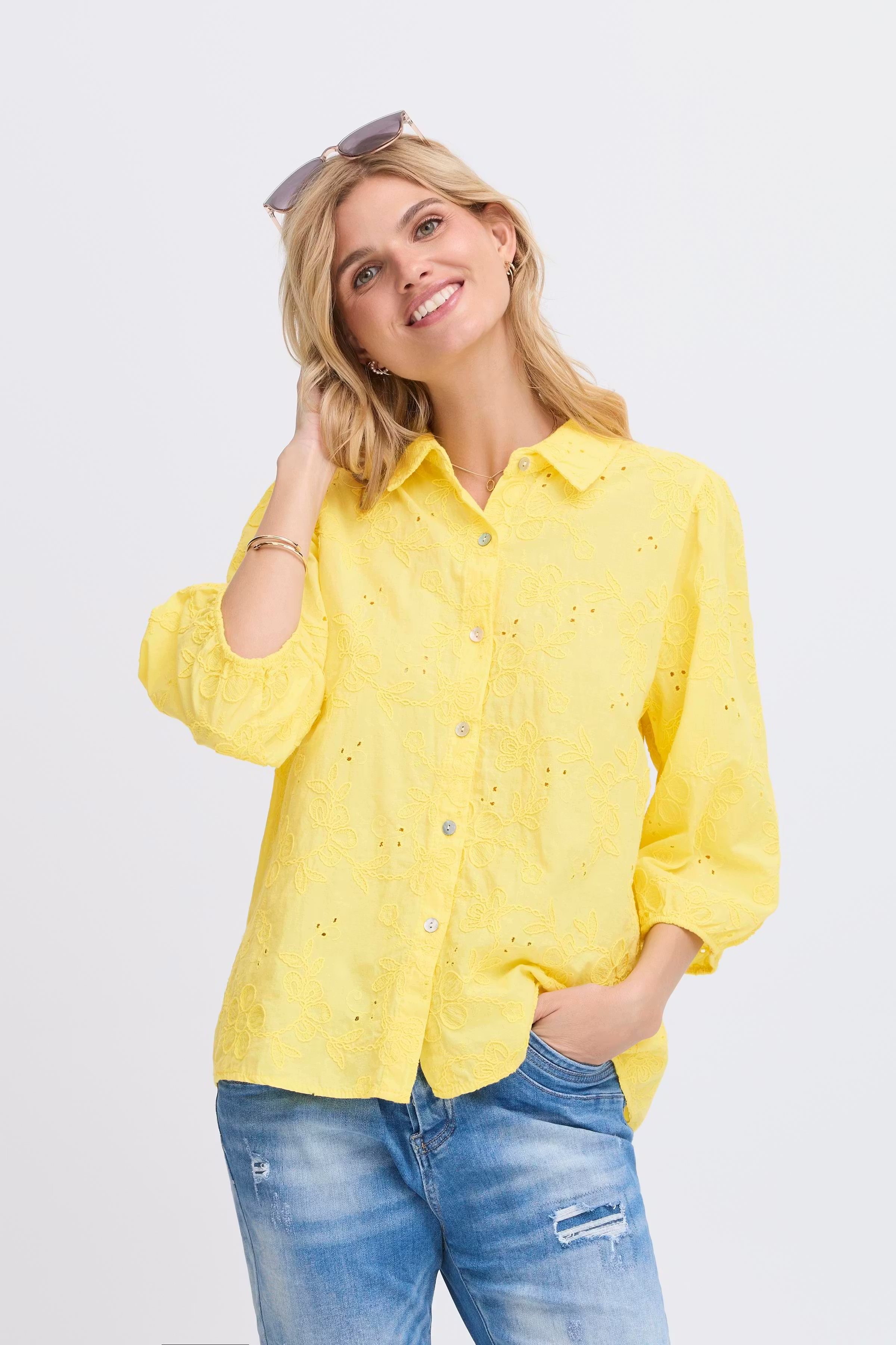 SBLUCKY Skjorte LOOKBOOK FRONT 22100986-120825