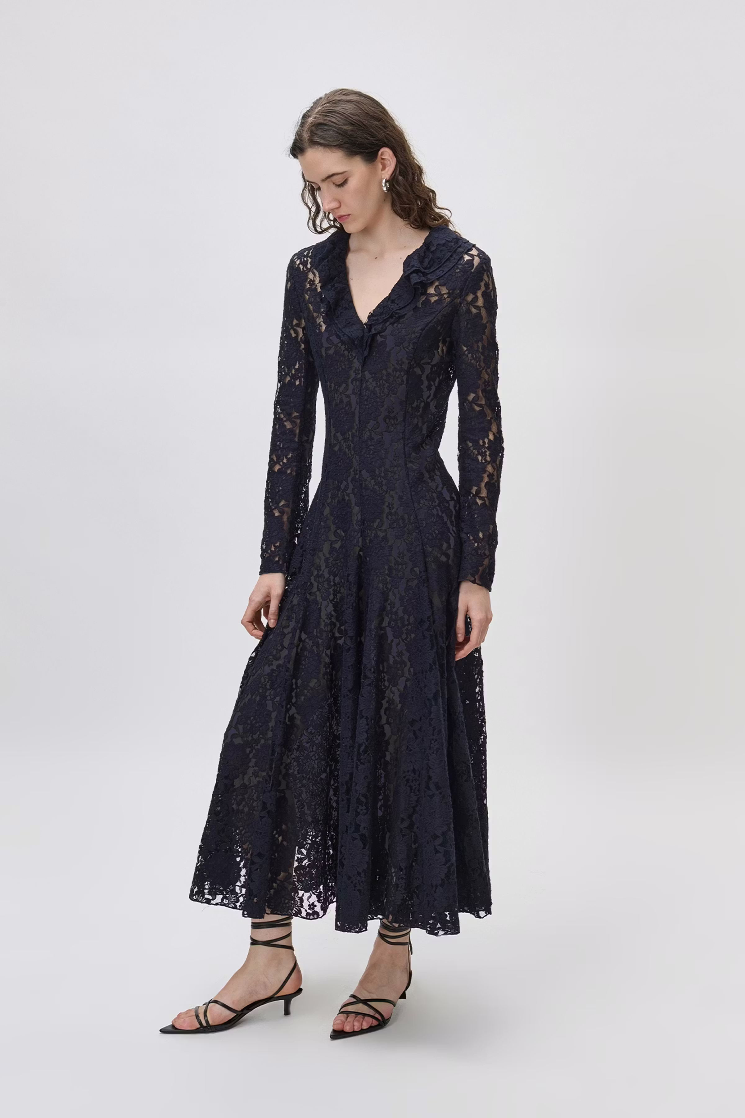 OLIMPIA Jurk LOOKBOOK FRONT 30600668-BL900