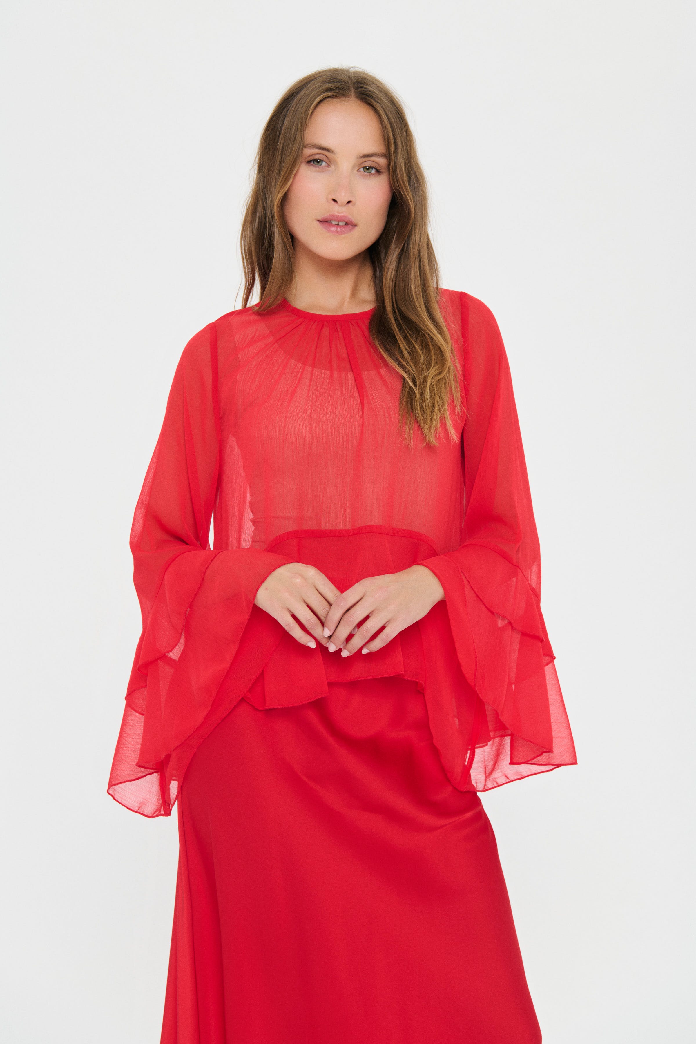 MazelleSZ Blouse LOOKBOOK FRONT 30515020-181663