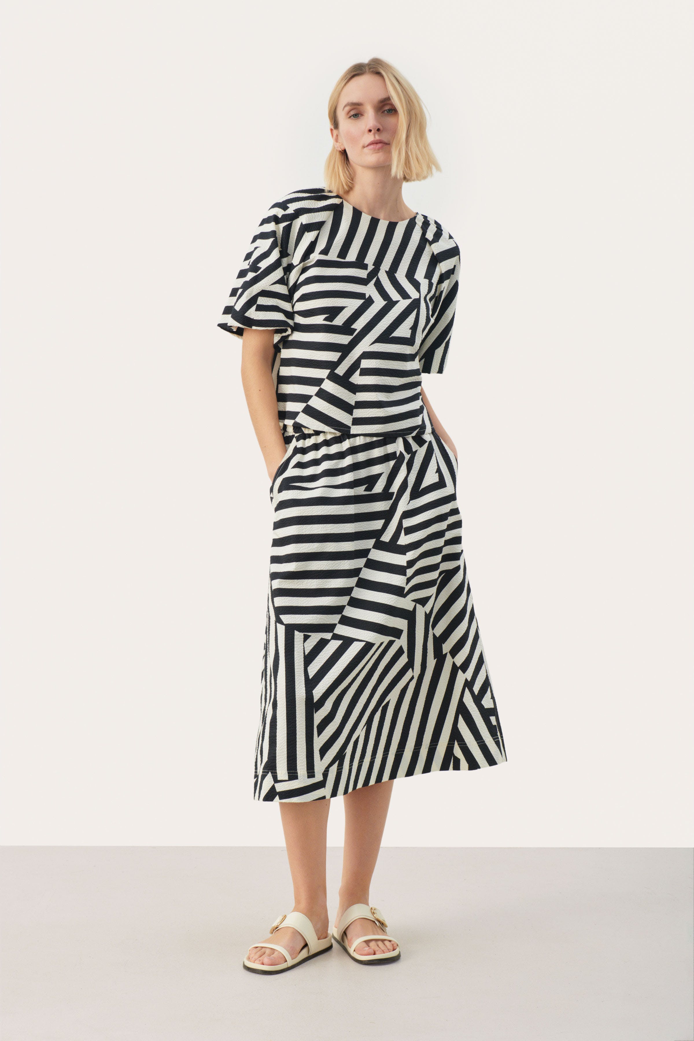 EstermarinePW Bluse LOOKBOOK FRONT 30308467-302748