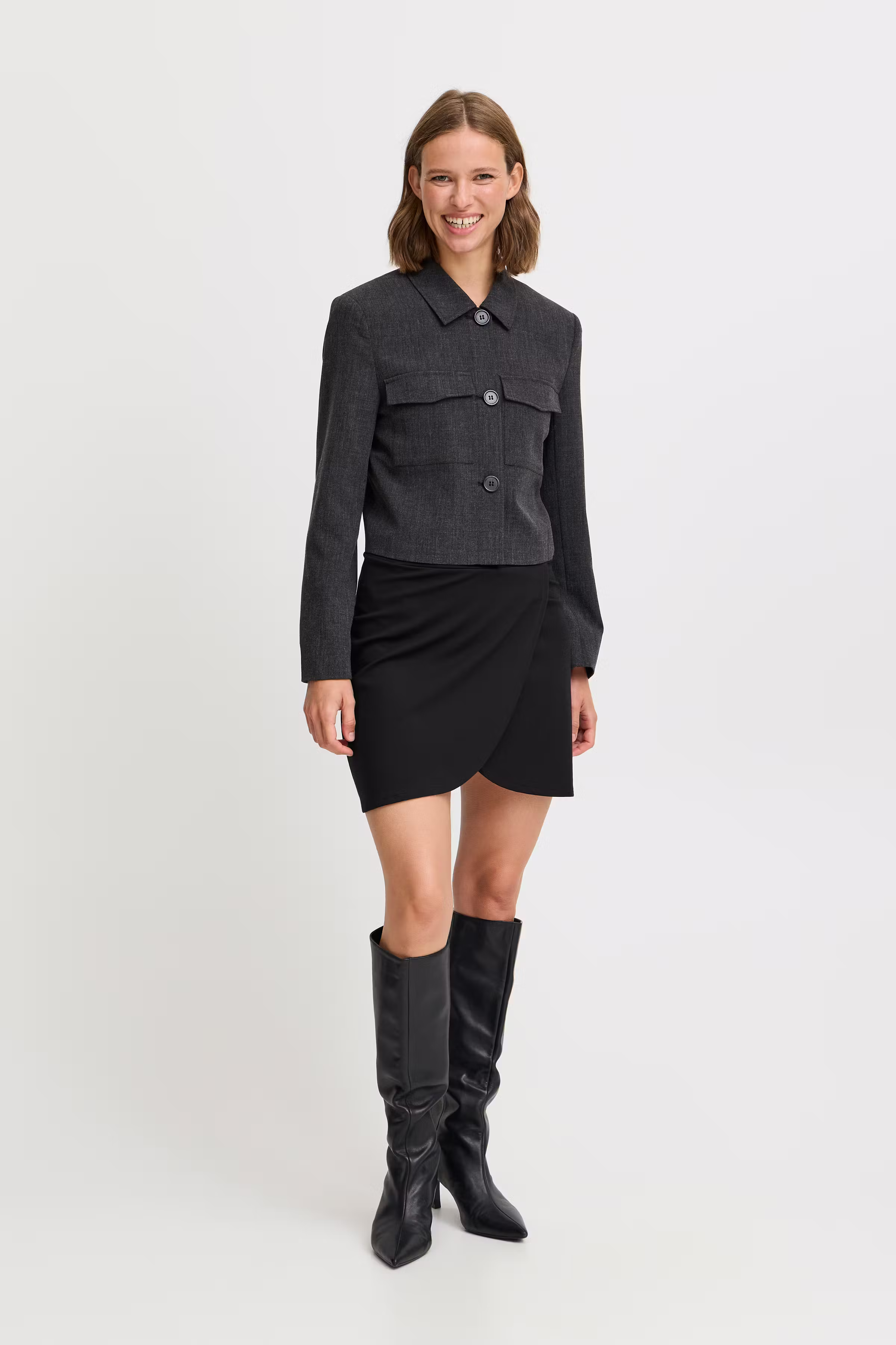 BYPARRIN Skjørt LOOKBOOK FRONT 20815722-200451