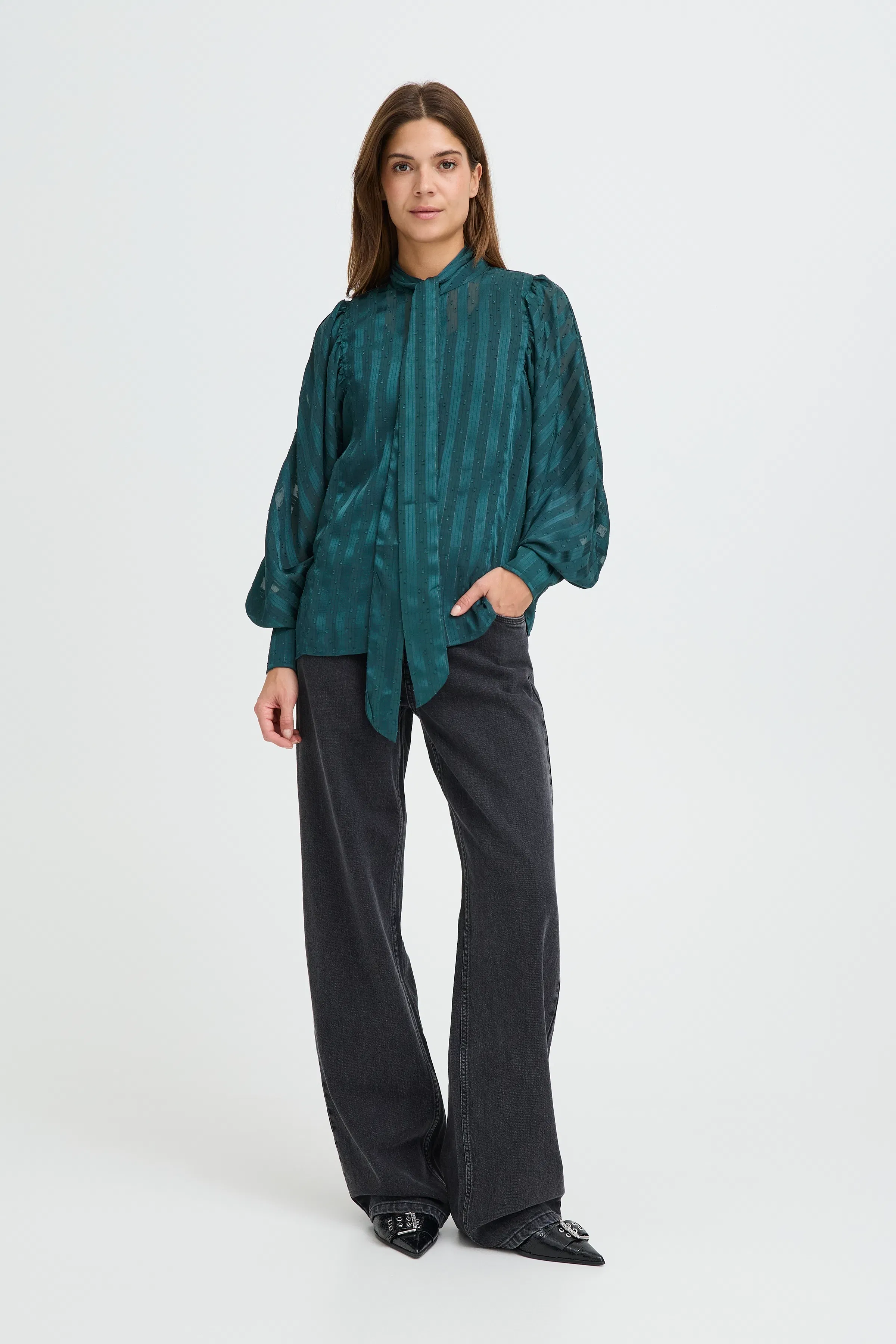 PZSIENNA Skjorte LOOKBOOK FRONT 50210158-194908