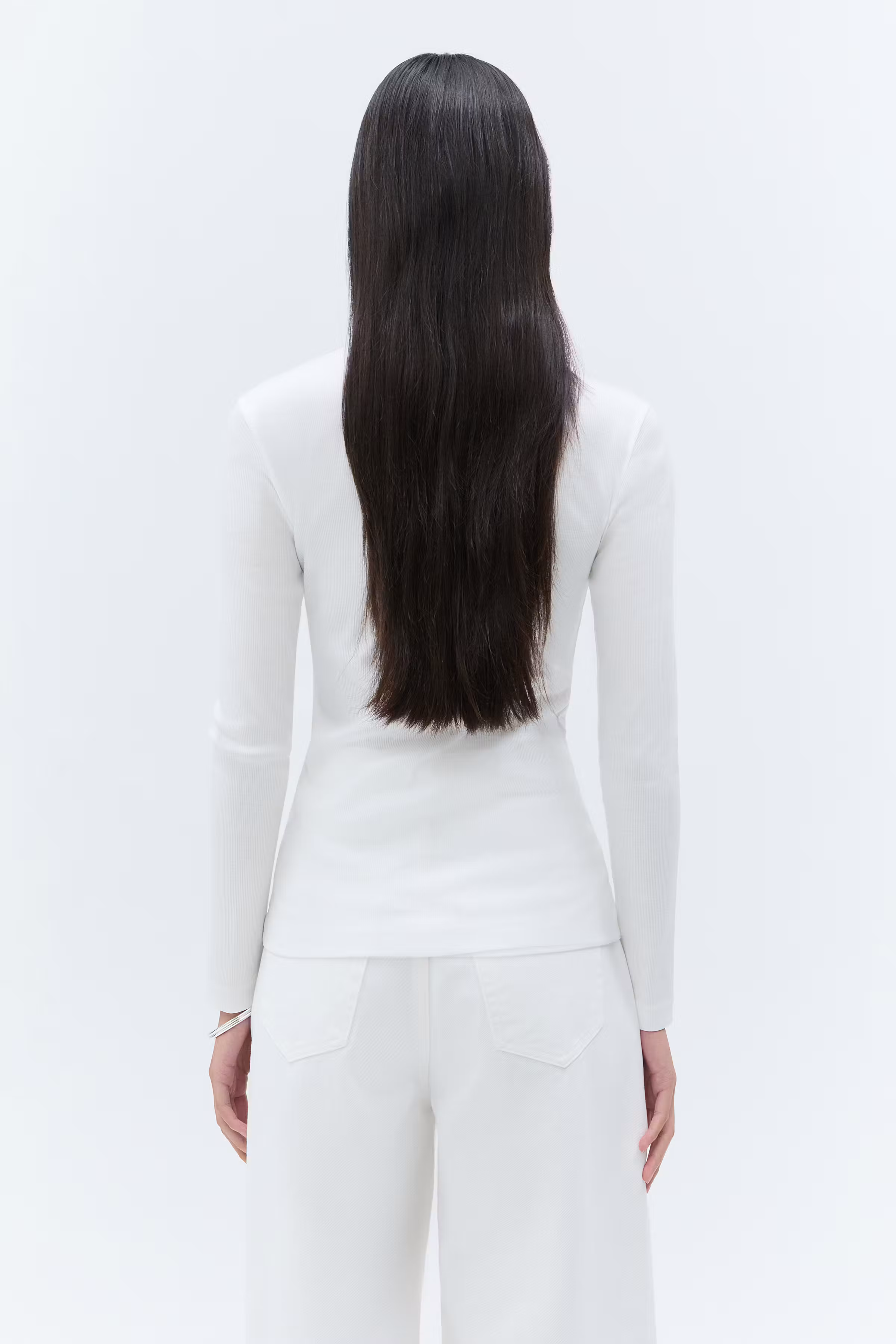 IOKOLLINA T-shirt LOOKBOOK BACK 30600544-WH001