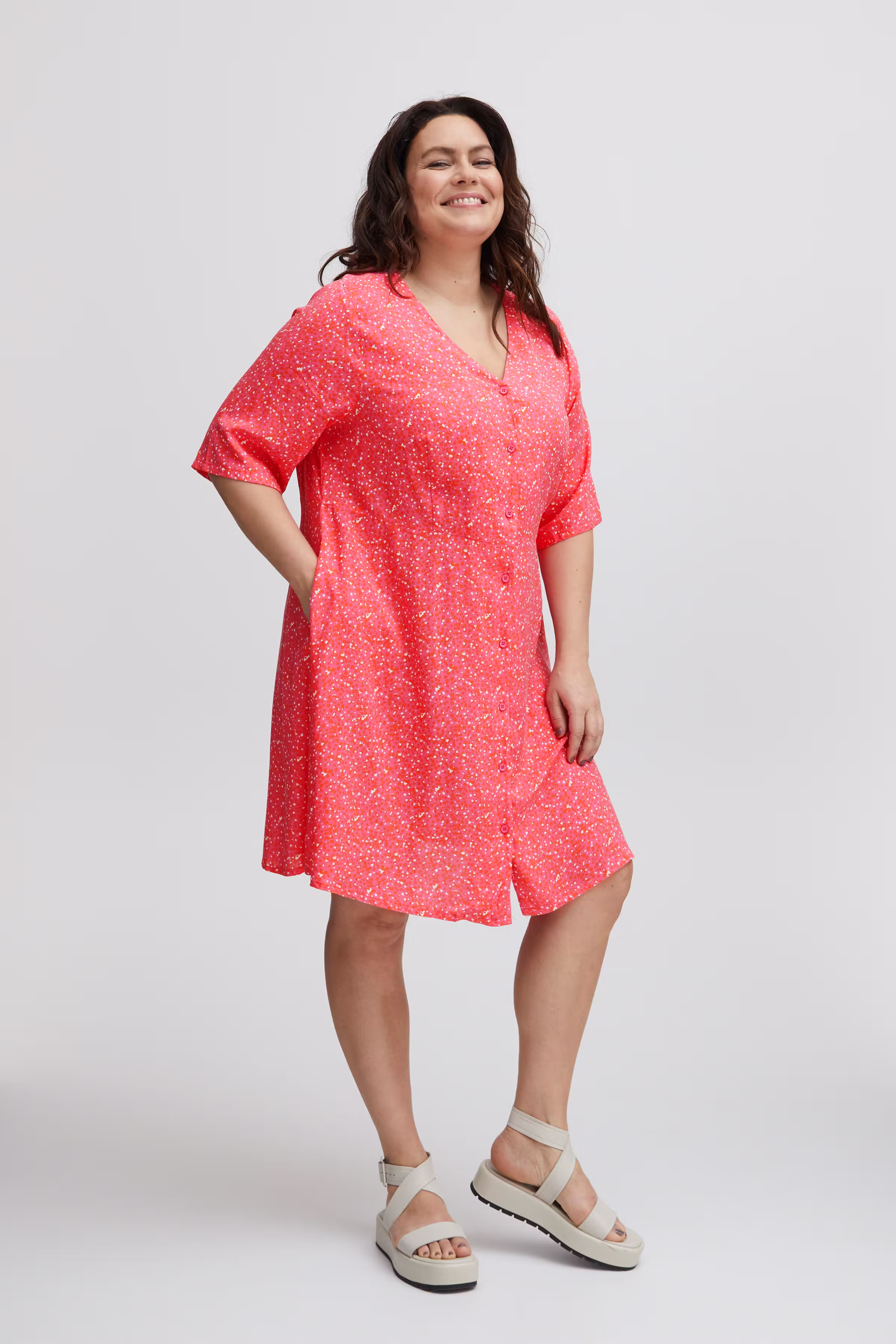 FPELISE Kjole LOOKBOOK FRONT 20612107-202322