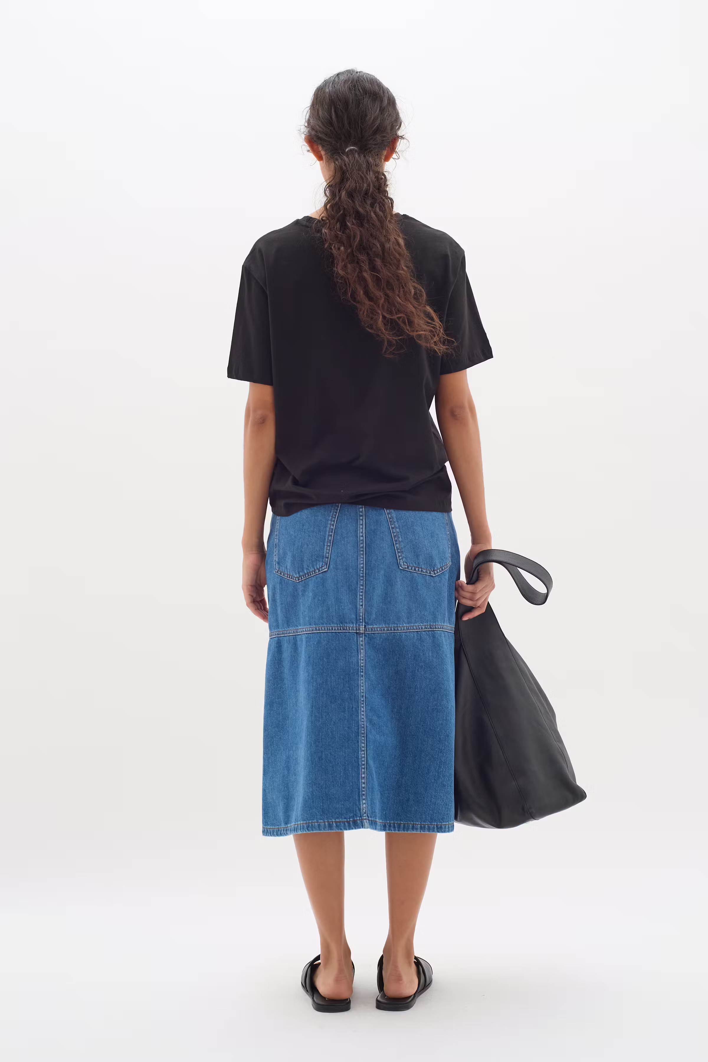 LivaIW Pheiffer Skjørt LOOKBOOK BACK 30109787-301979