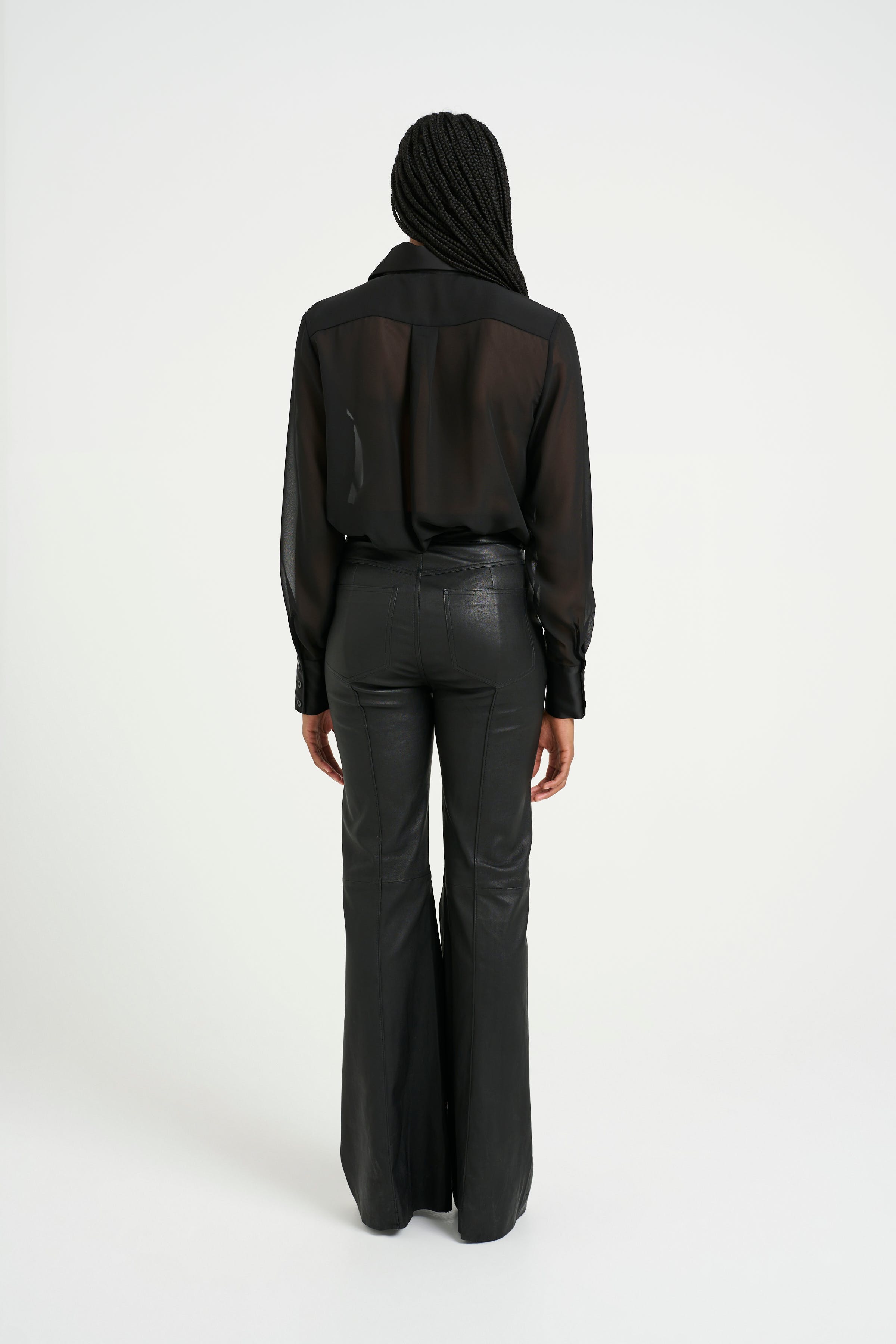 BlakelyGZ Lederpants LOOKBOOK BACK 10909548-100017