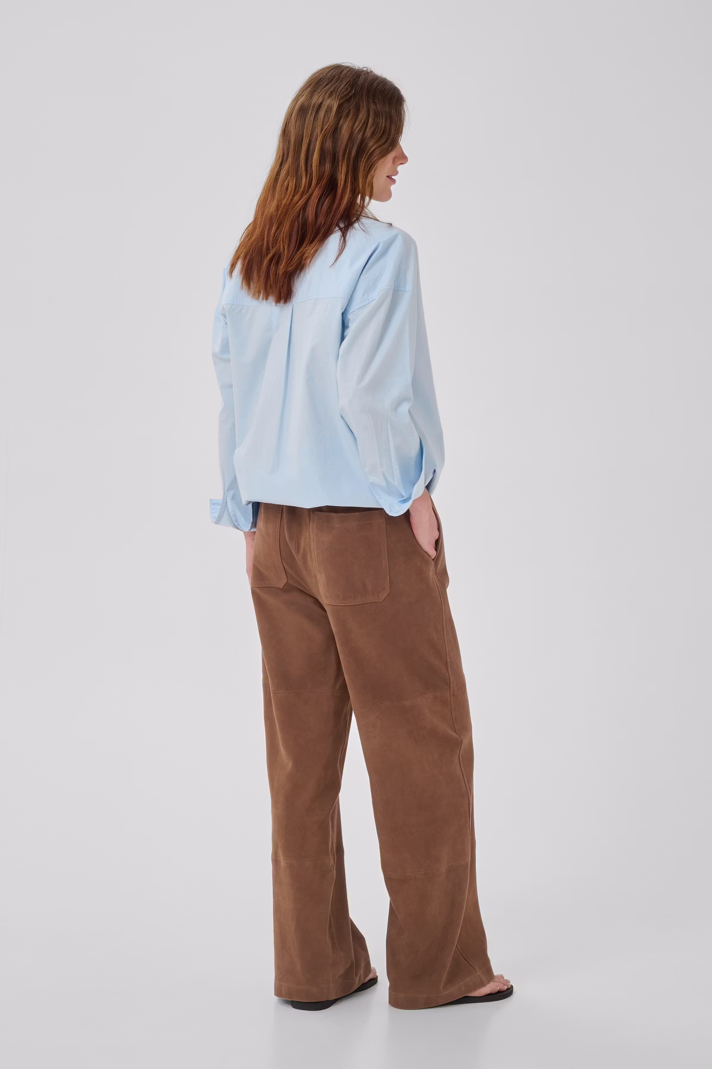 PetraMW Wildlederhose LOOKBOOK BACK 10705272-108114