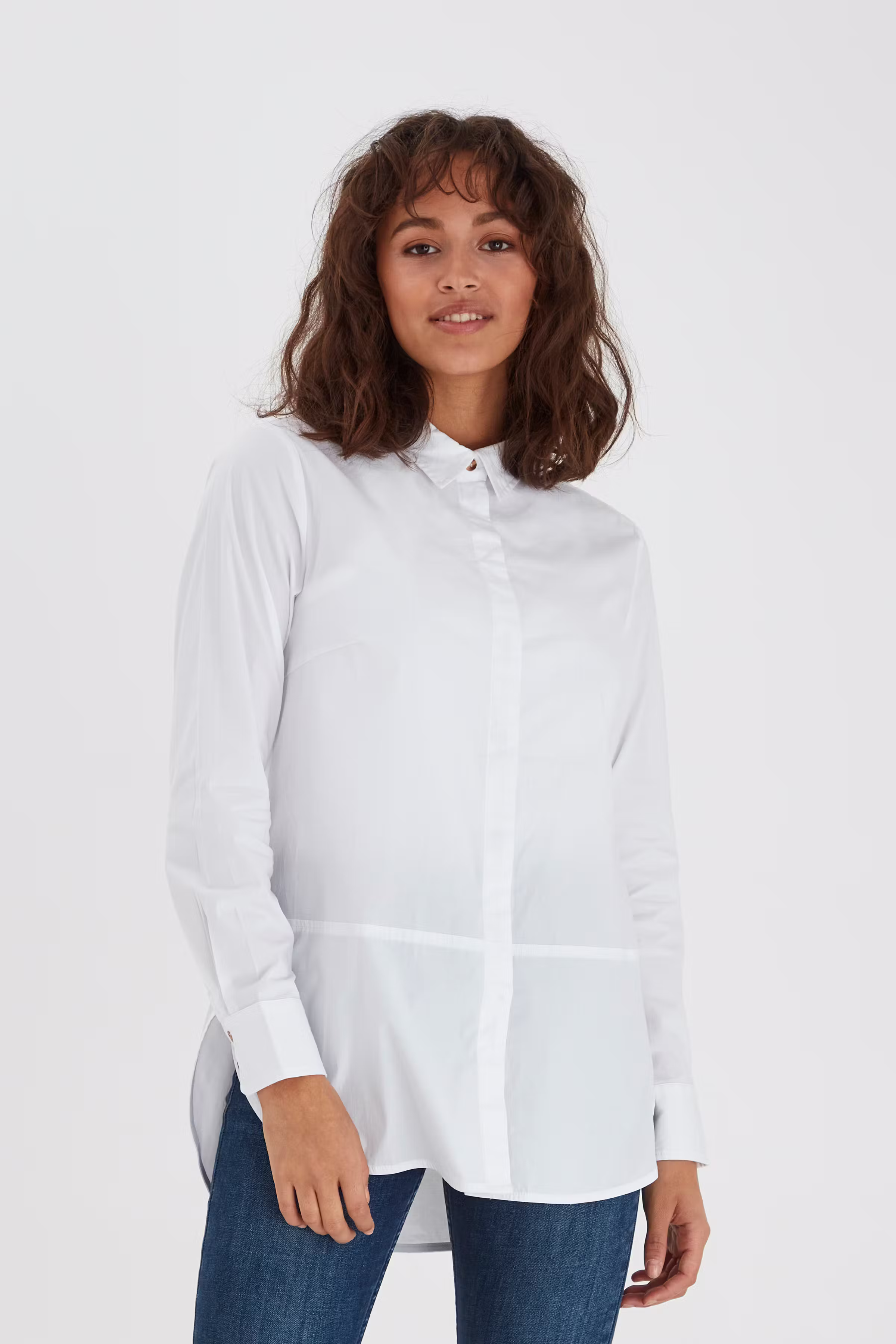 PzElena Langermet skjorte LOOKBOOK FRONT 50204794-5000101