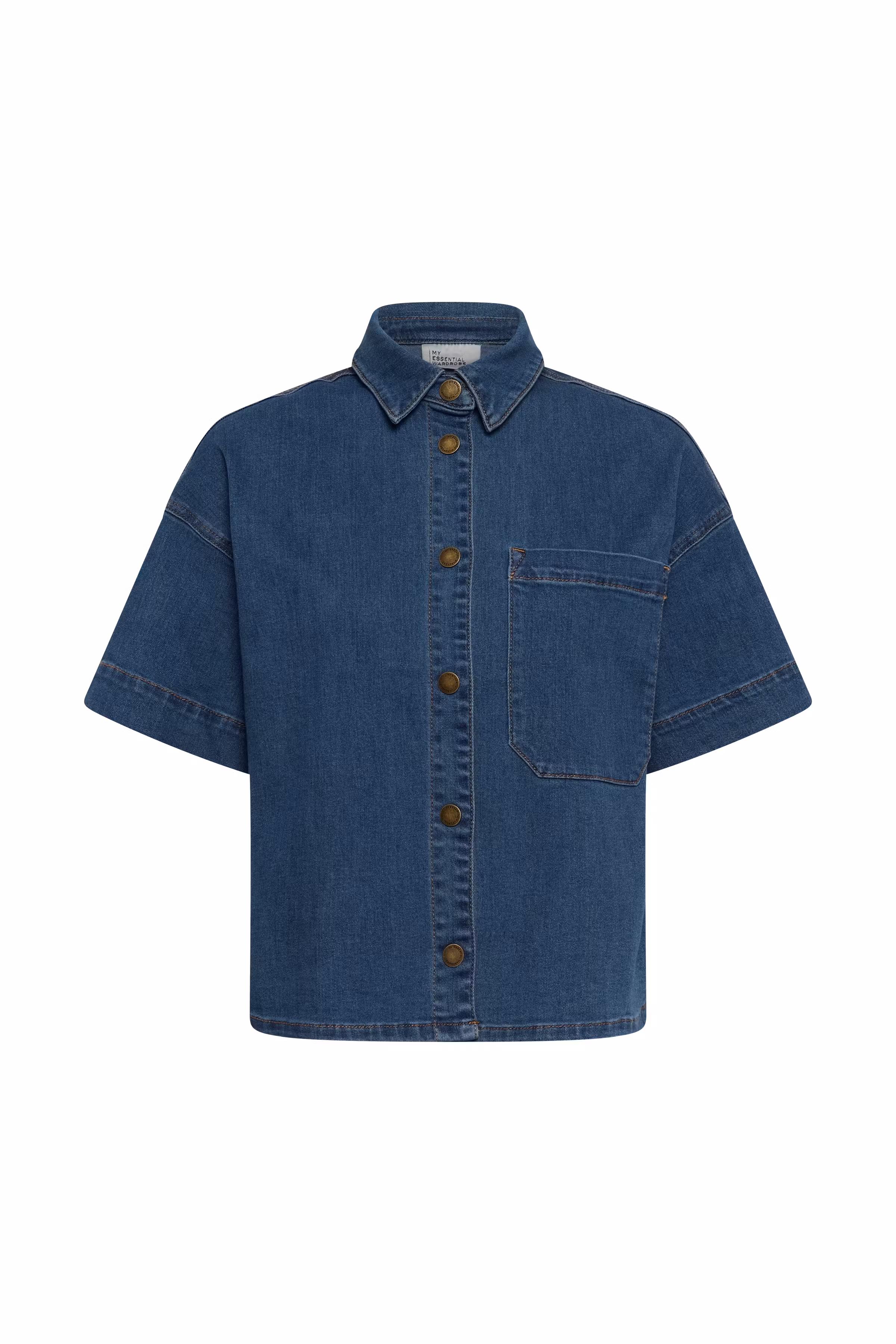 MWLinn Denim overhemd PACK FRONT 10705461-109496