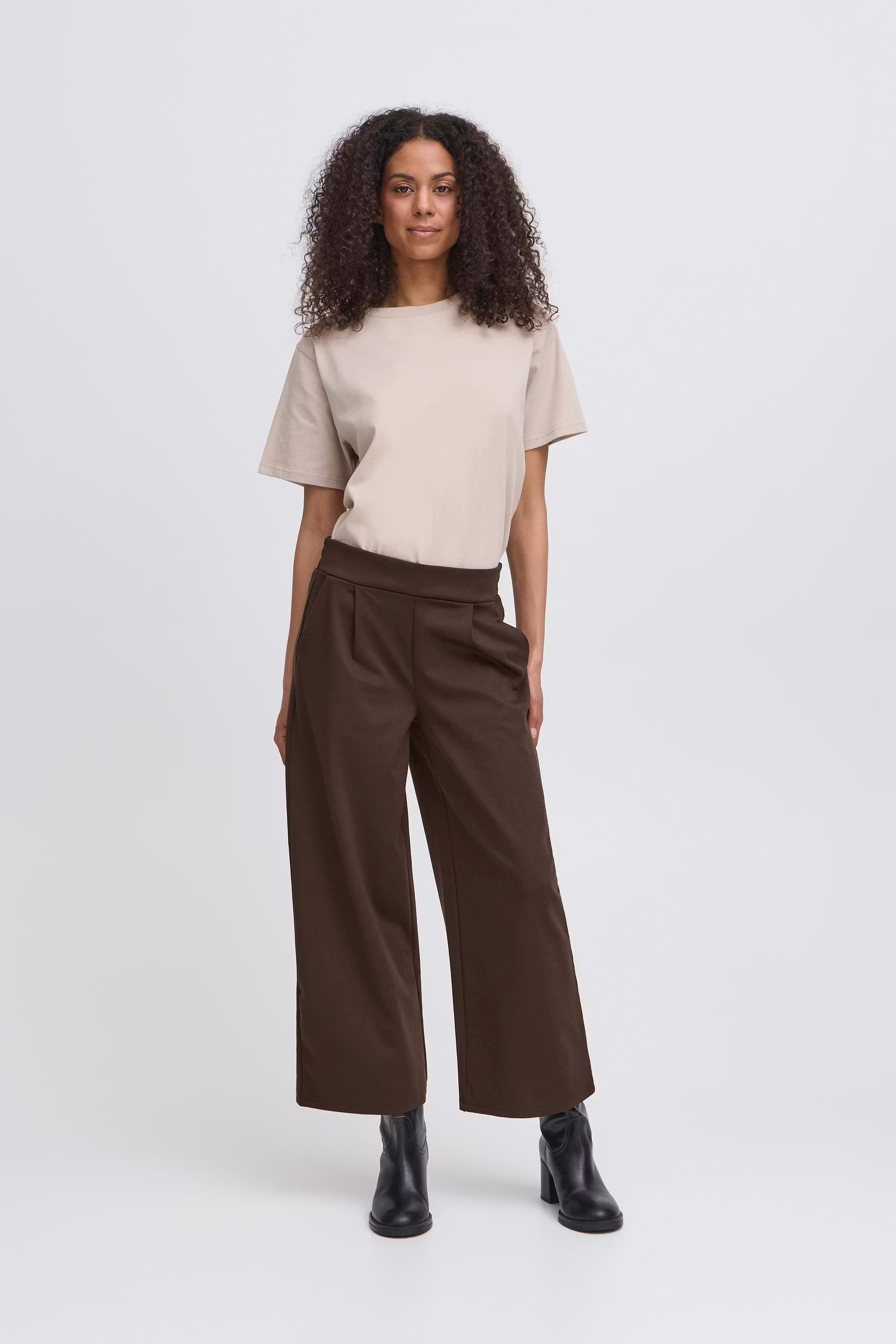 IHKATE WIDE Bukser LOOKBOOK FRONT 20116301-191109