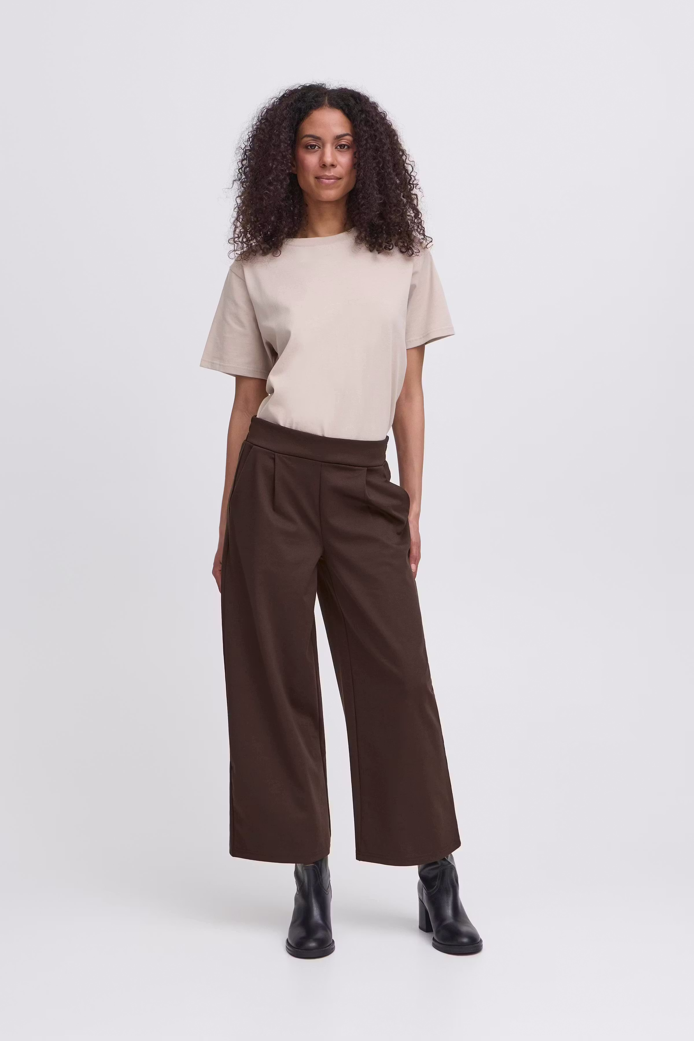 IHKATE WIDE Bukser LOOKBOOK FRONT 20116301-191109