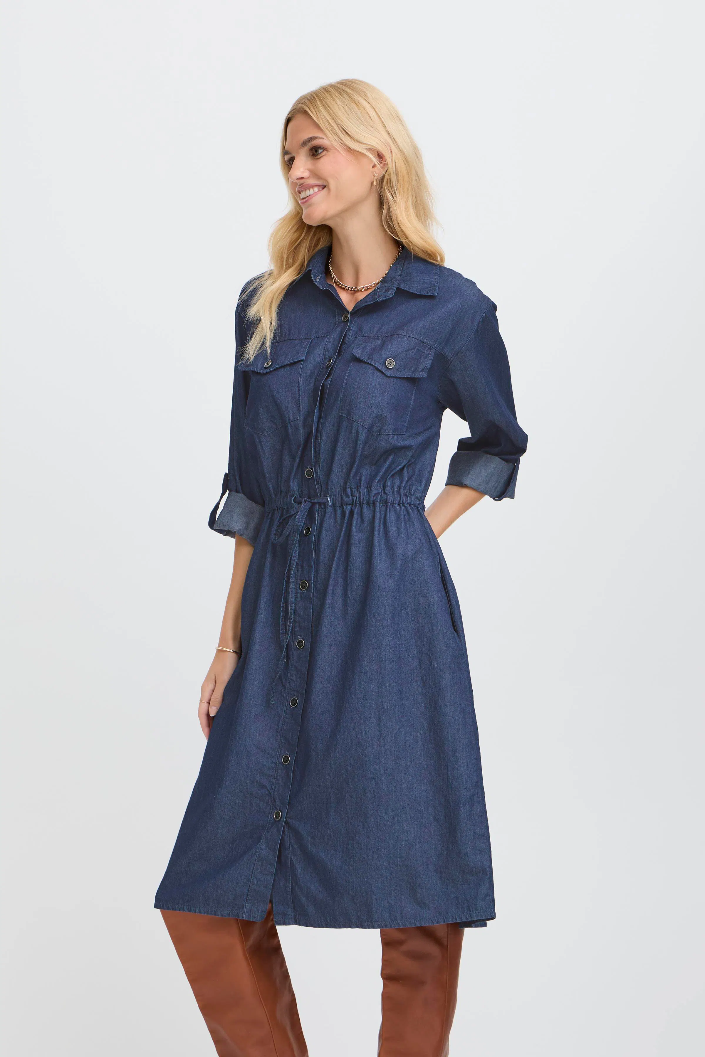 SBGLENN Kjole LOOKBOOK FRONT 22101058-203677