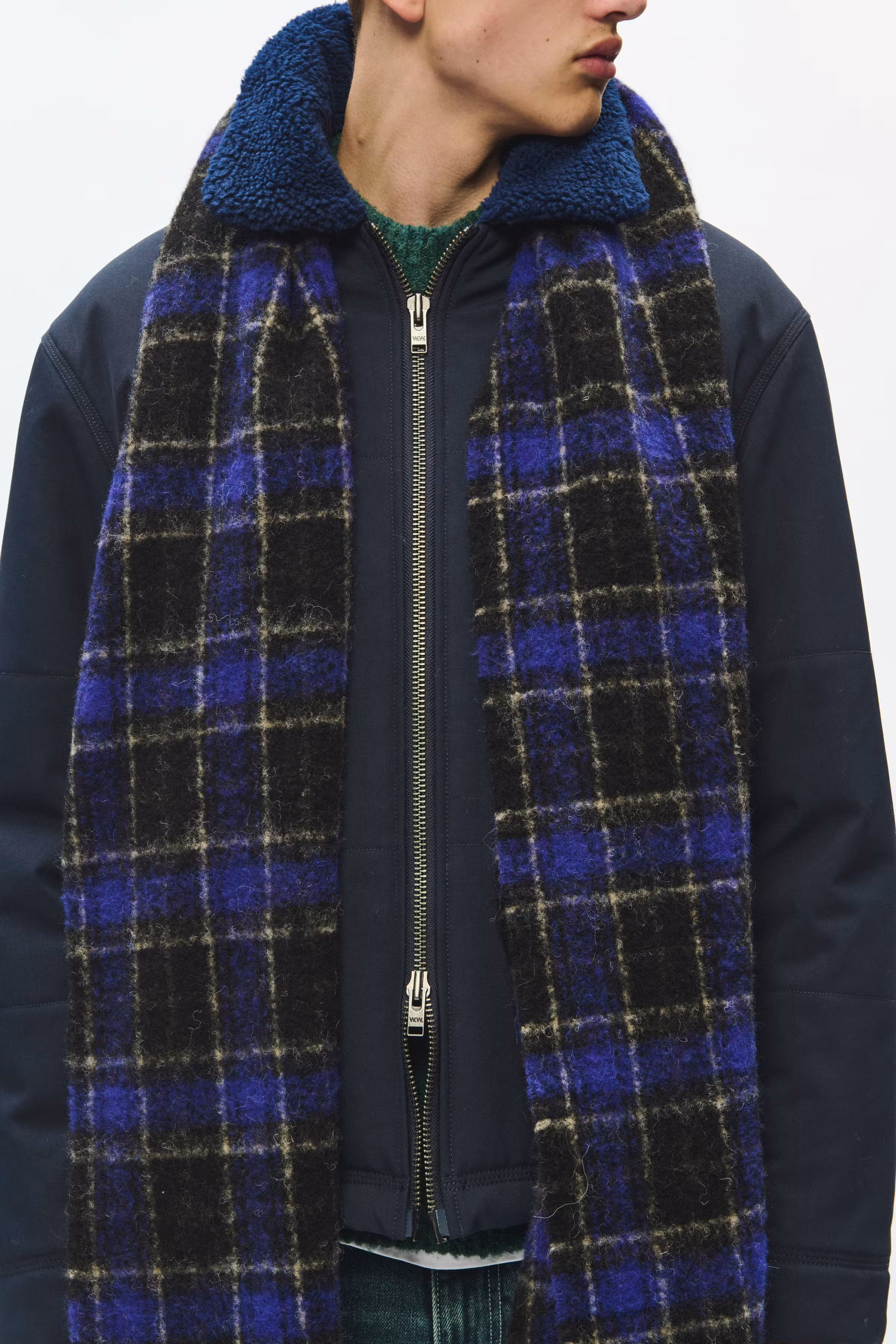 WWMalcolm check Tuch LOOKBOOK DETAIL 30252287-305218
