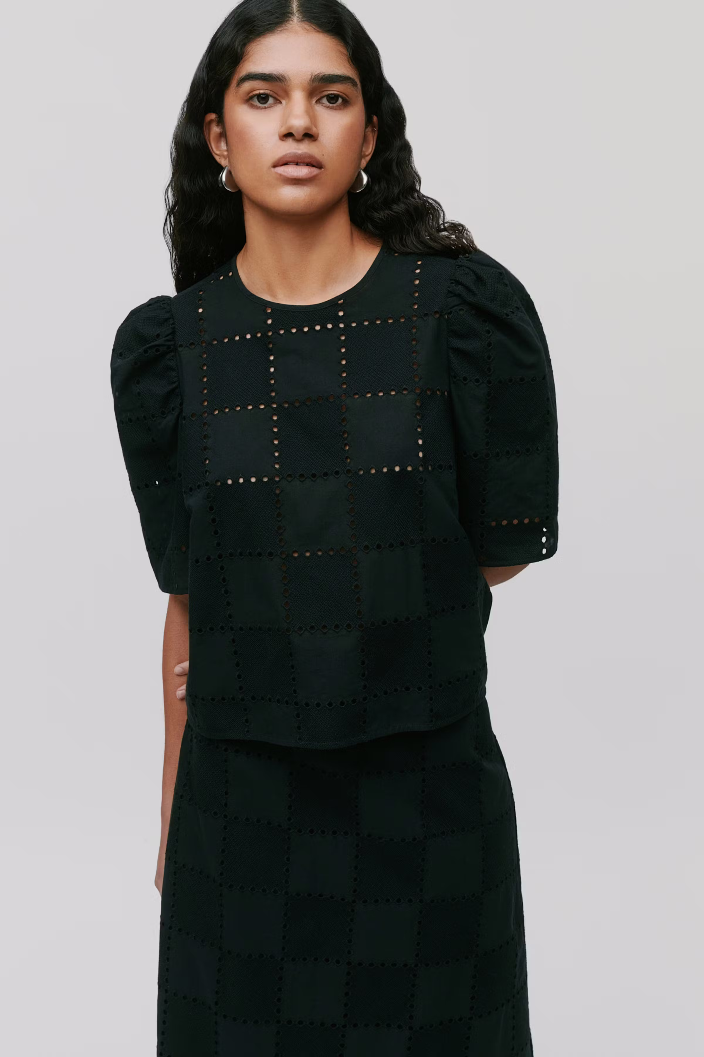 ELISABETH Blouse LOOKBOOK FRONT 30600483-BK999