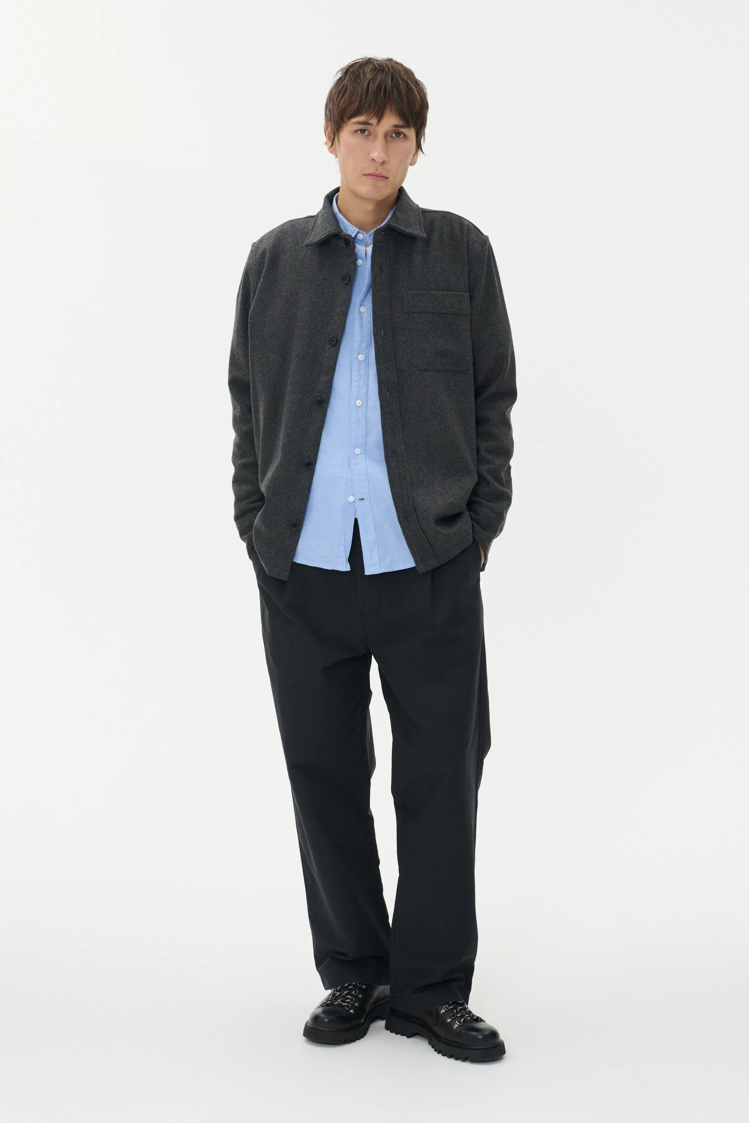 MAcracow Ullskjorte LOOKBOOK FRONT 30208595-300270