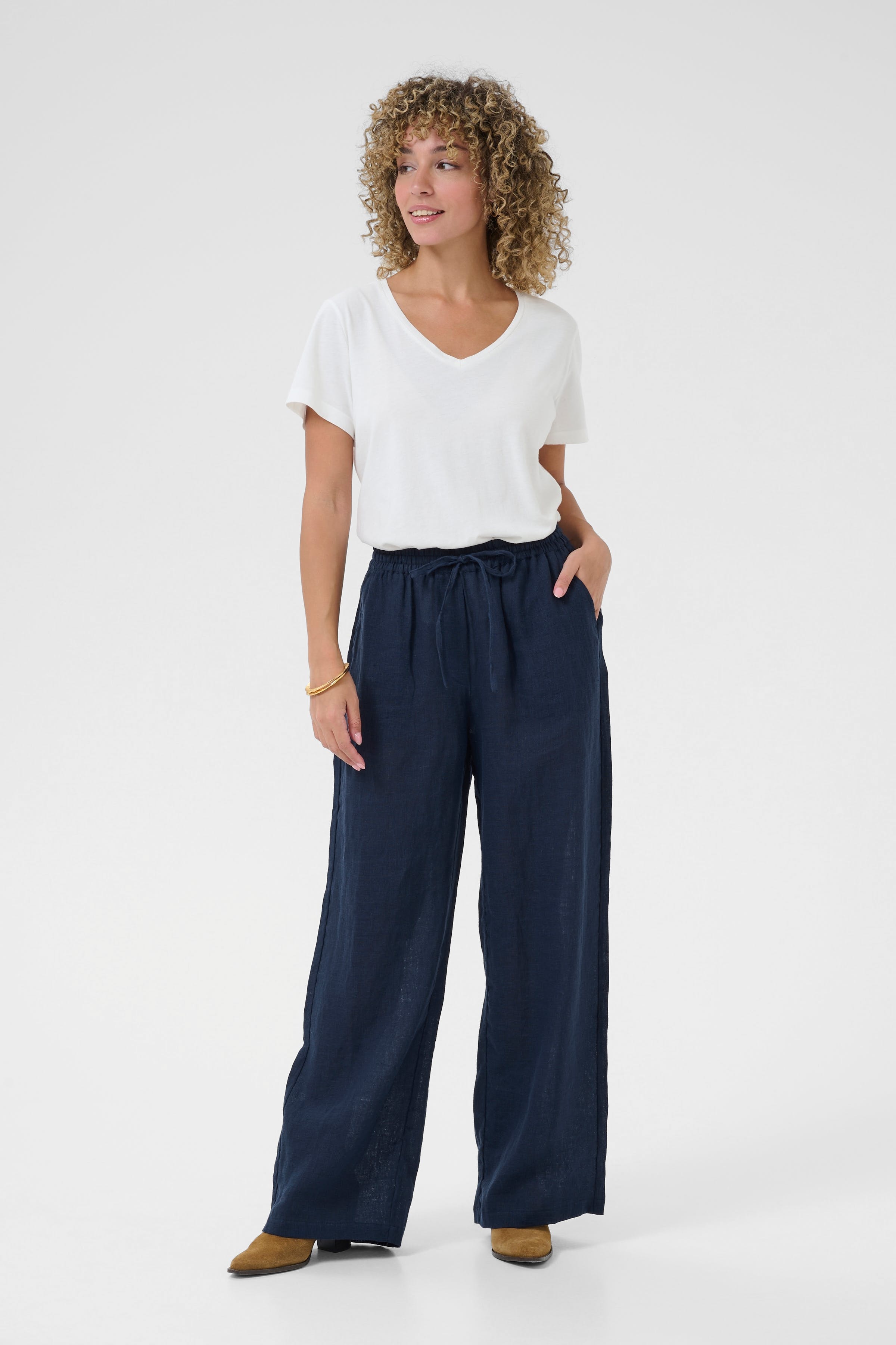 CRBellis Linnen broek LOOKBOOK FRONT 10611574-194024