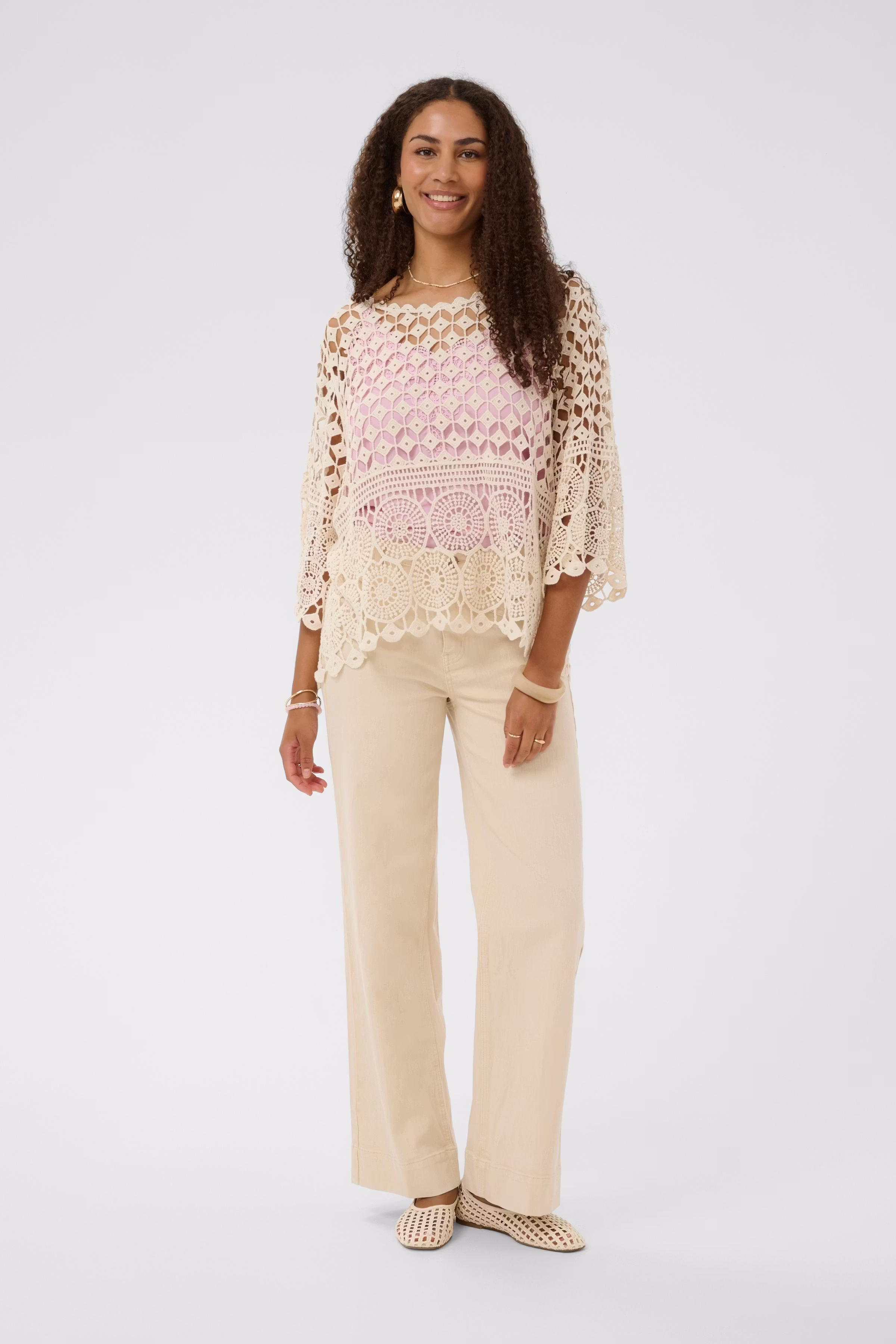CRGina Poncho LOOKBOOK FRONT 10614908-130003