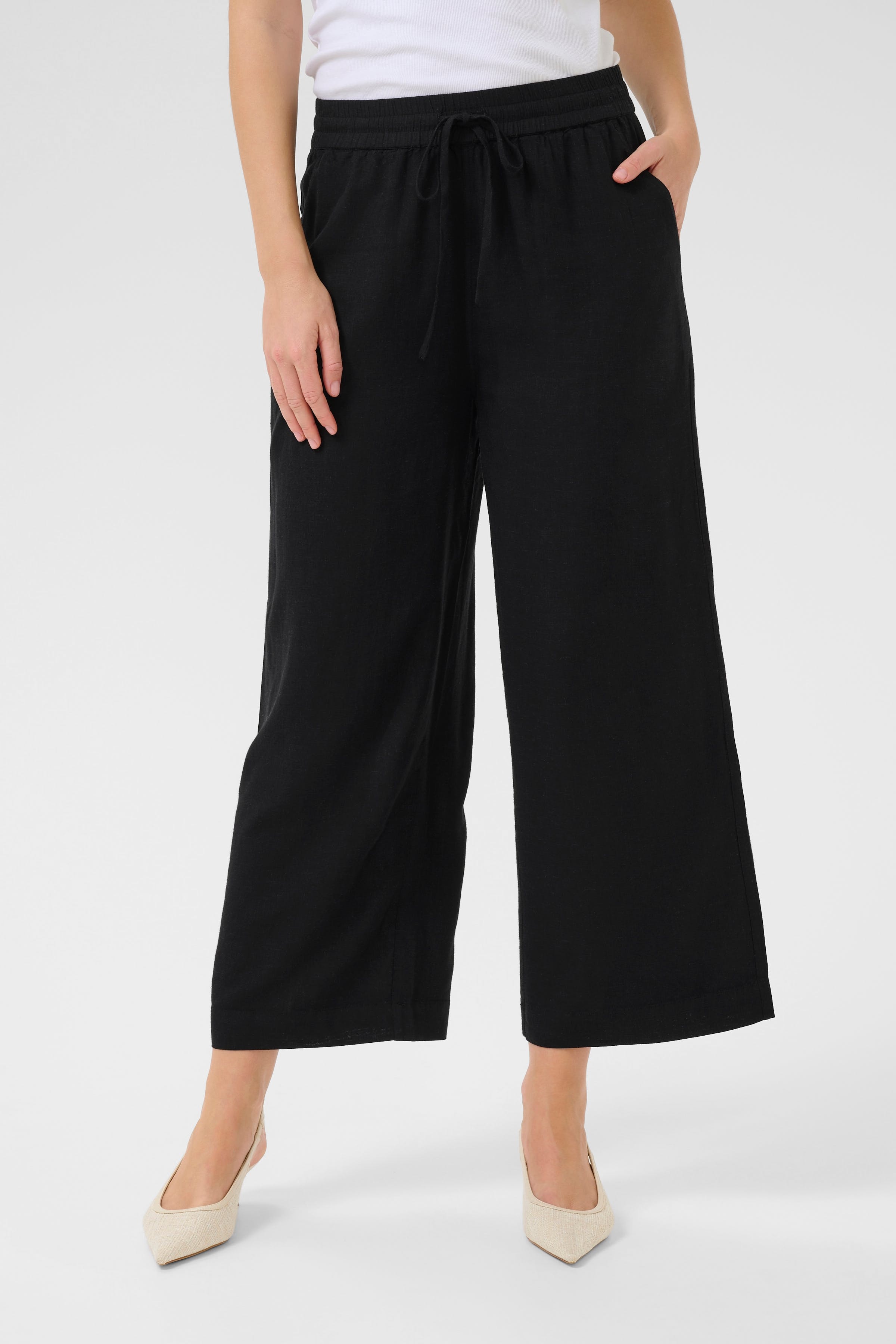 KAmilia Linen Trousers LOOKBOOK FRONT 10509666-100121