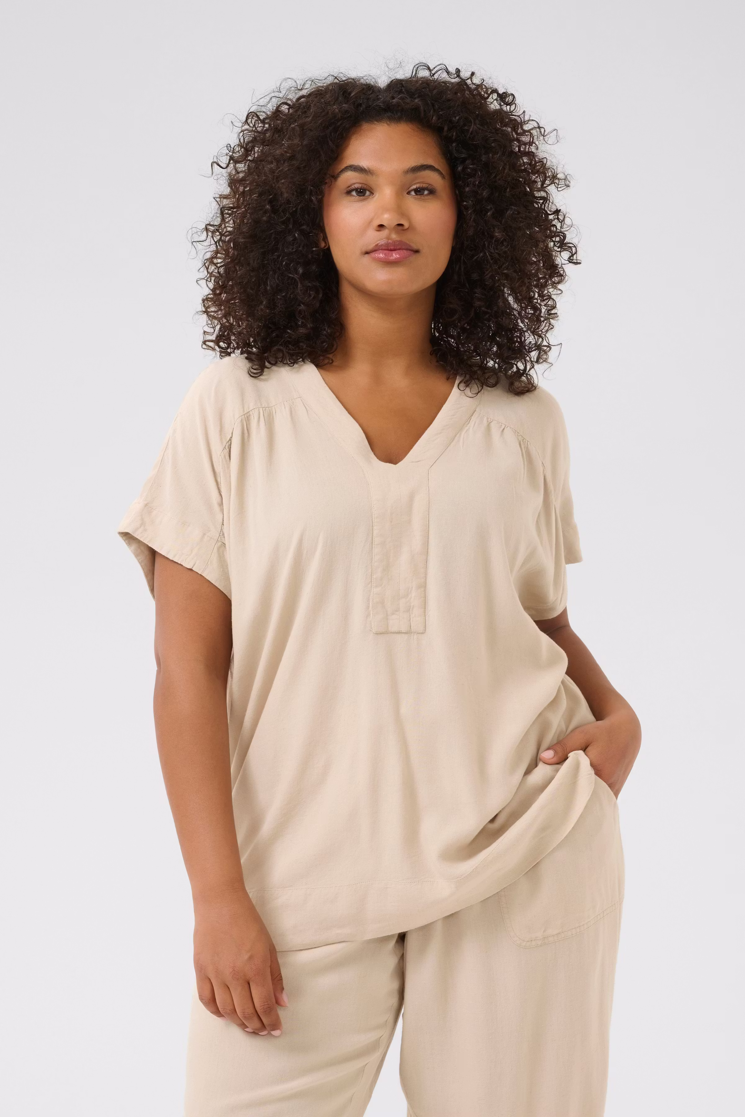 KCmille Bluse LOOKBOOK FRONT 10583097-151305