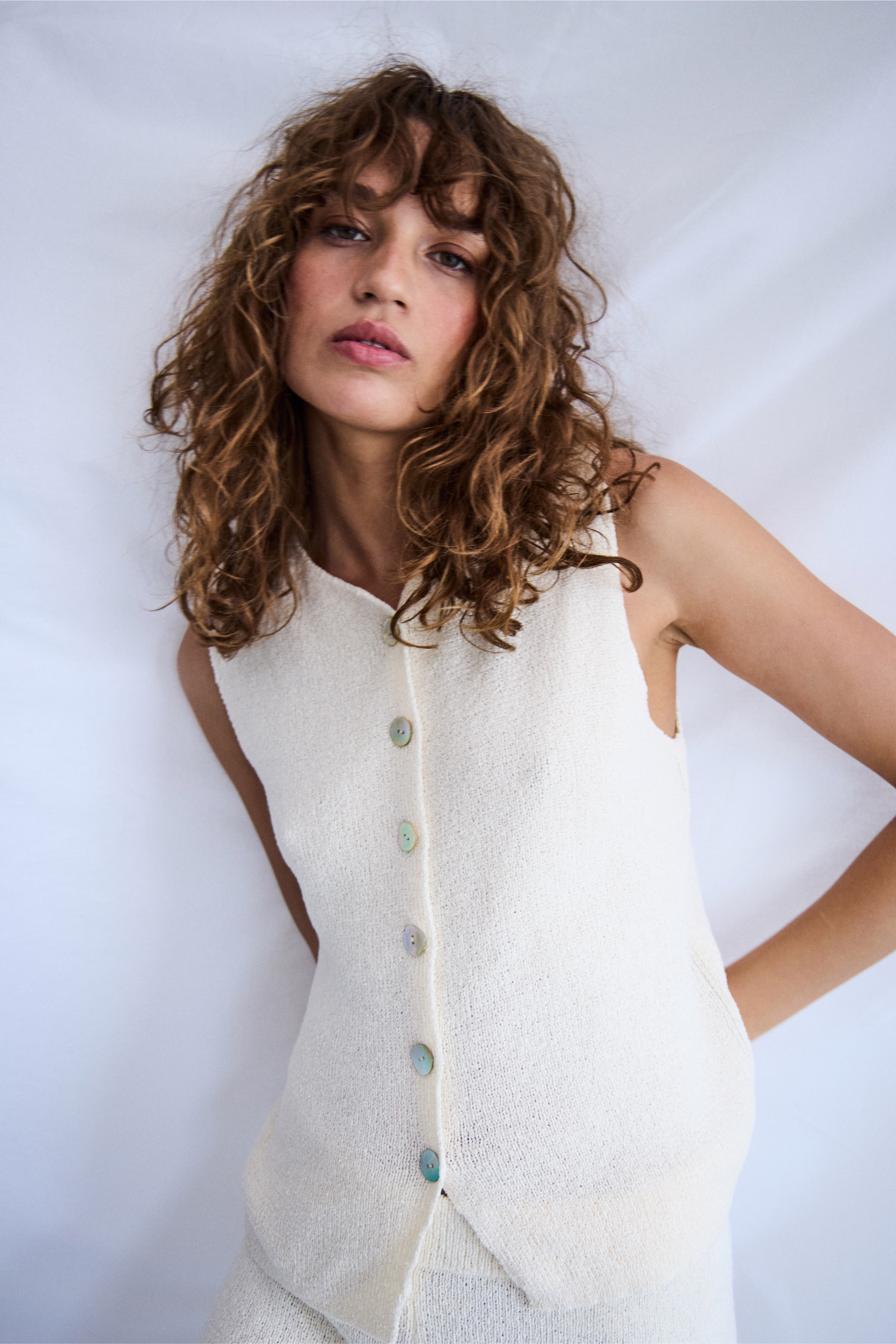 IHBLONDS Strikket vest LOCATION NONE 20122905-124301