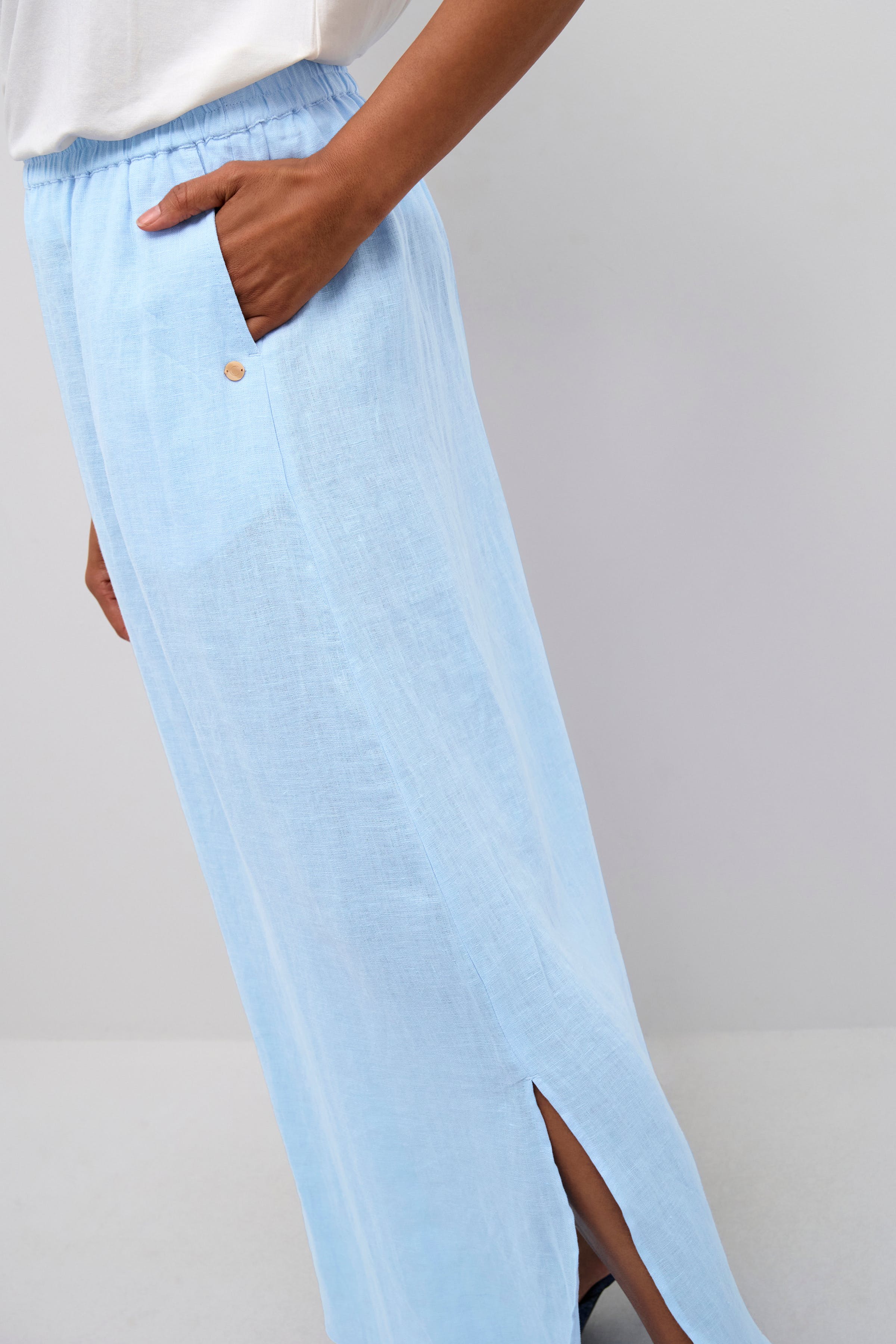 CRBellis Linen skirt LOOKBOOK DETAIL 10612565-1539201