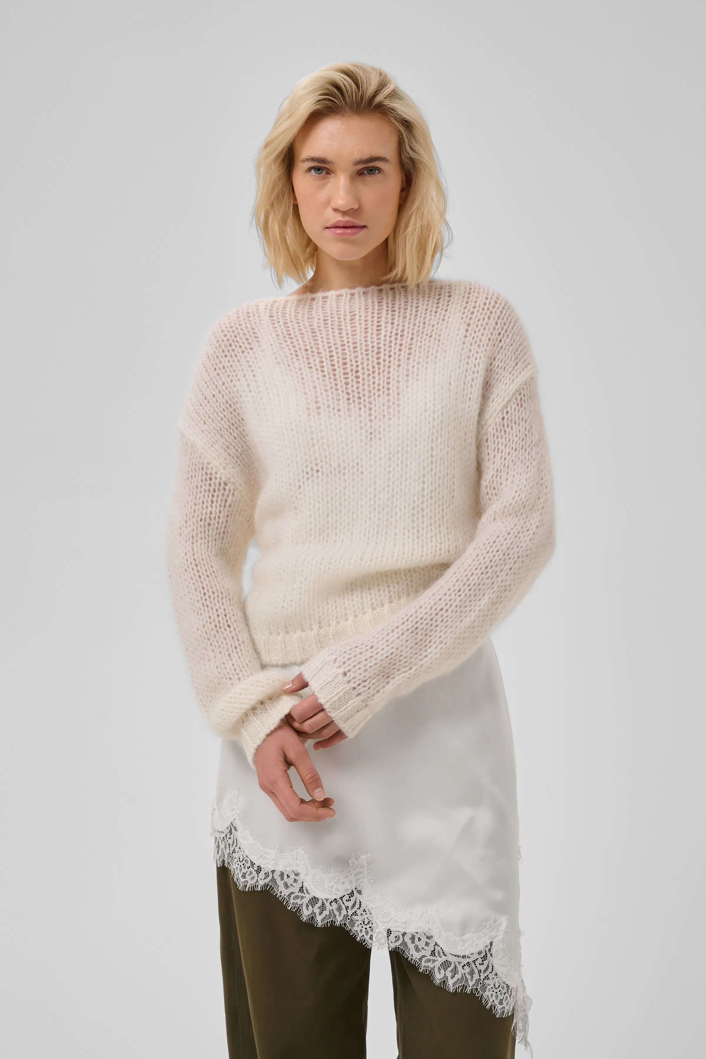 MWNima Gebreide trui LOOKBOOK FRONT 10705646-110602