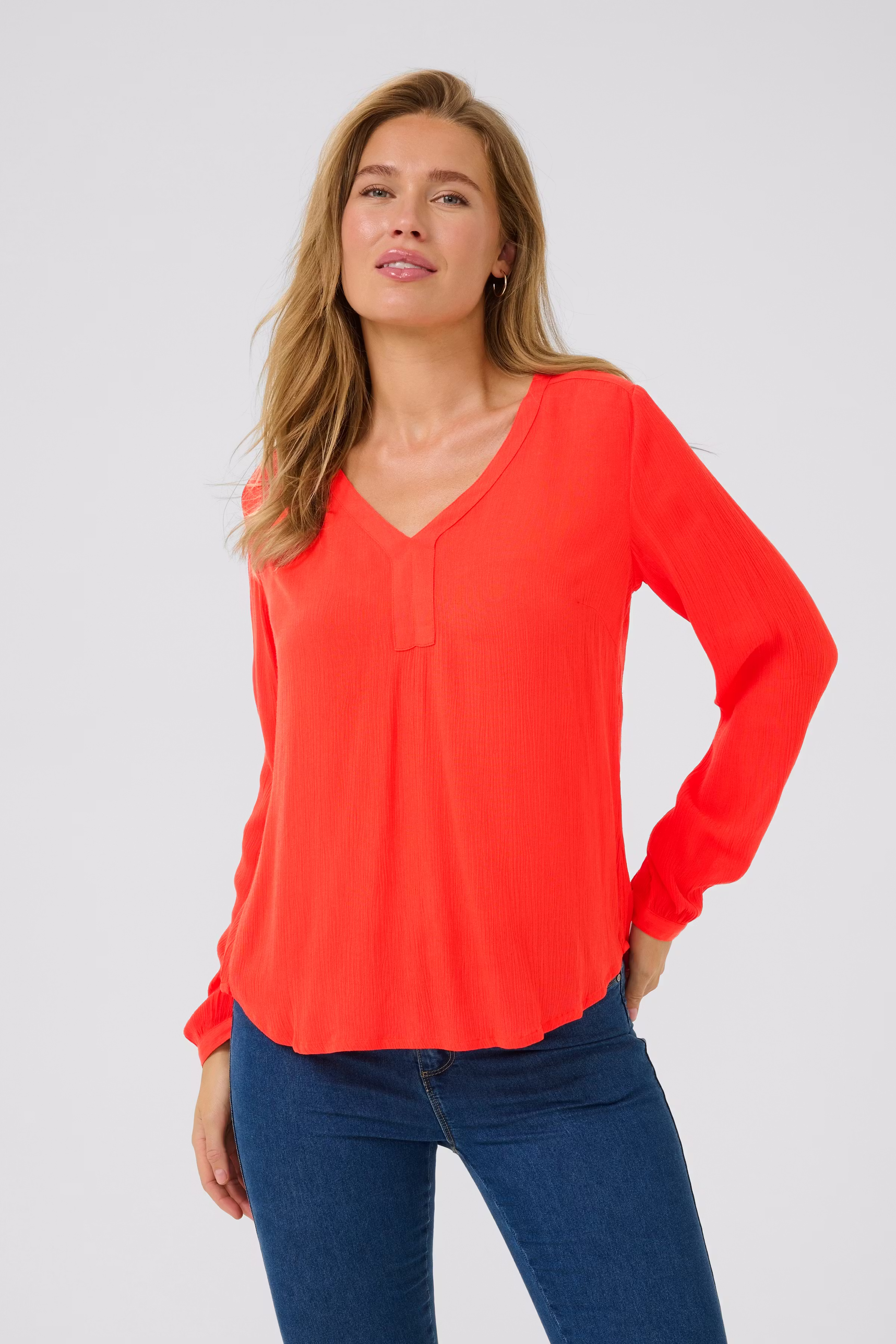 KAamber Bluse LOOKBOOK FRONT 501032-171558