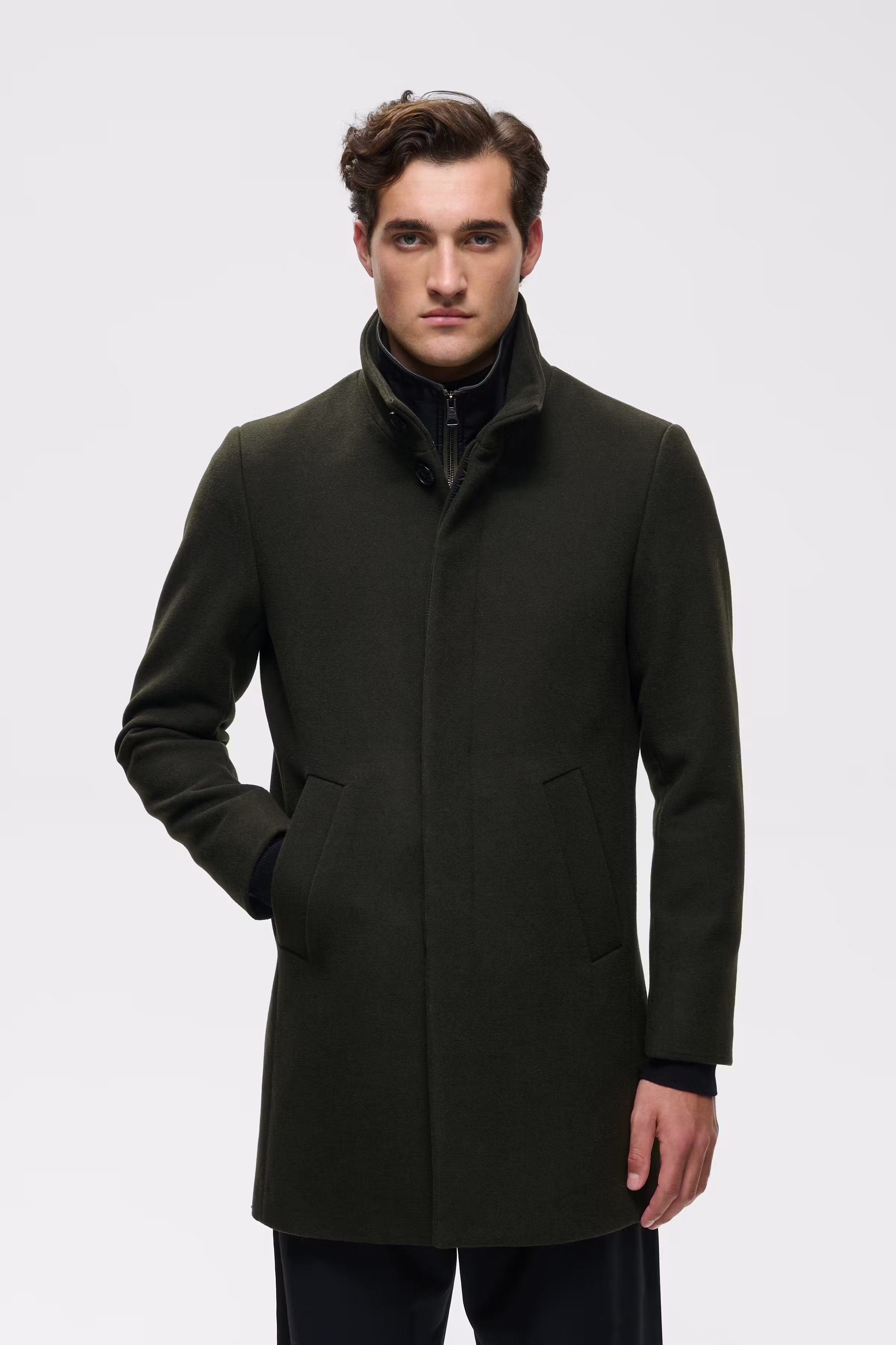 Harvey Uldfrakke LOOKBOOK FRONT 30203845-21505