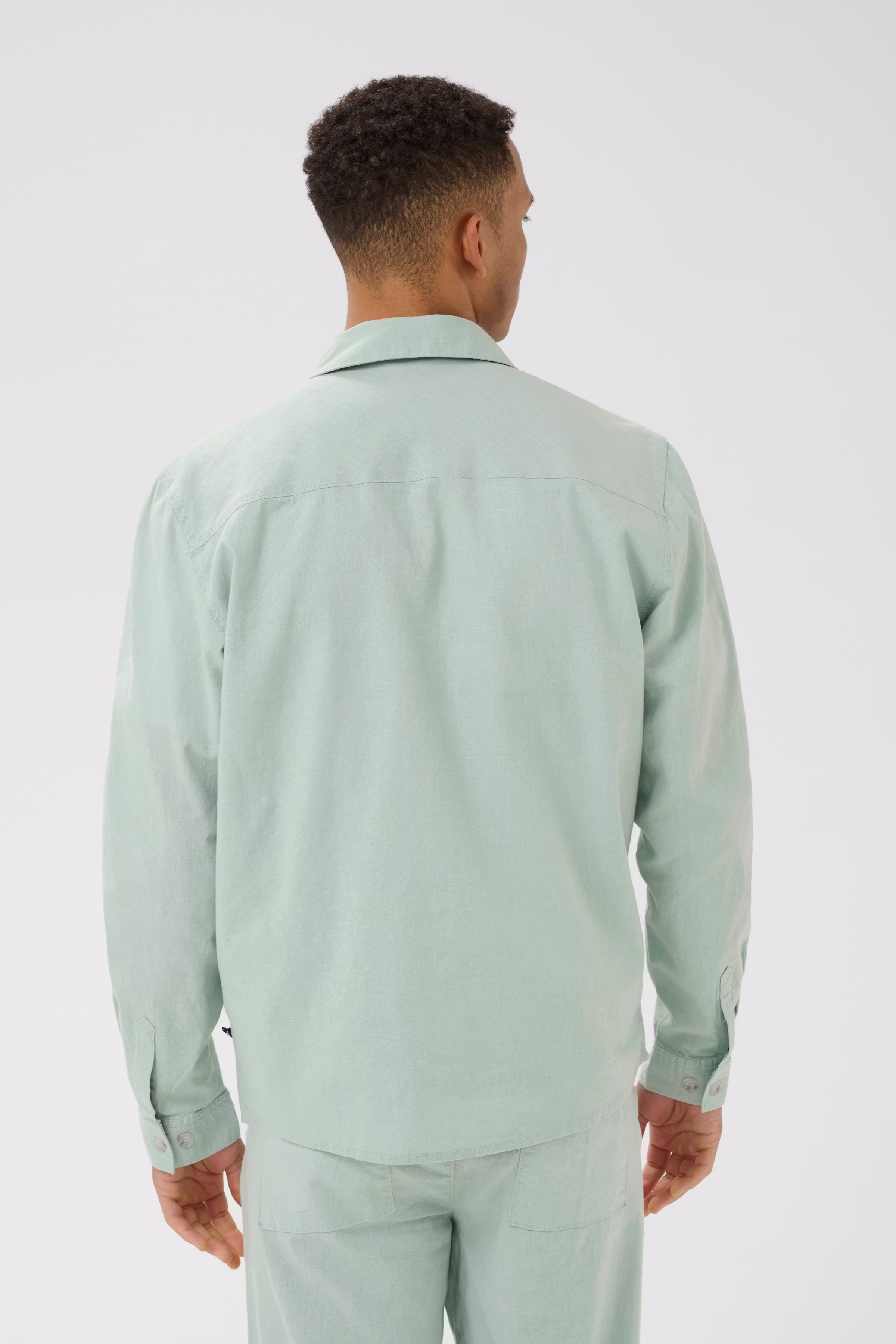 MAbarto hørskjorte LOOKBOOK BACK 30207435-155205