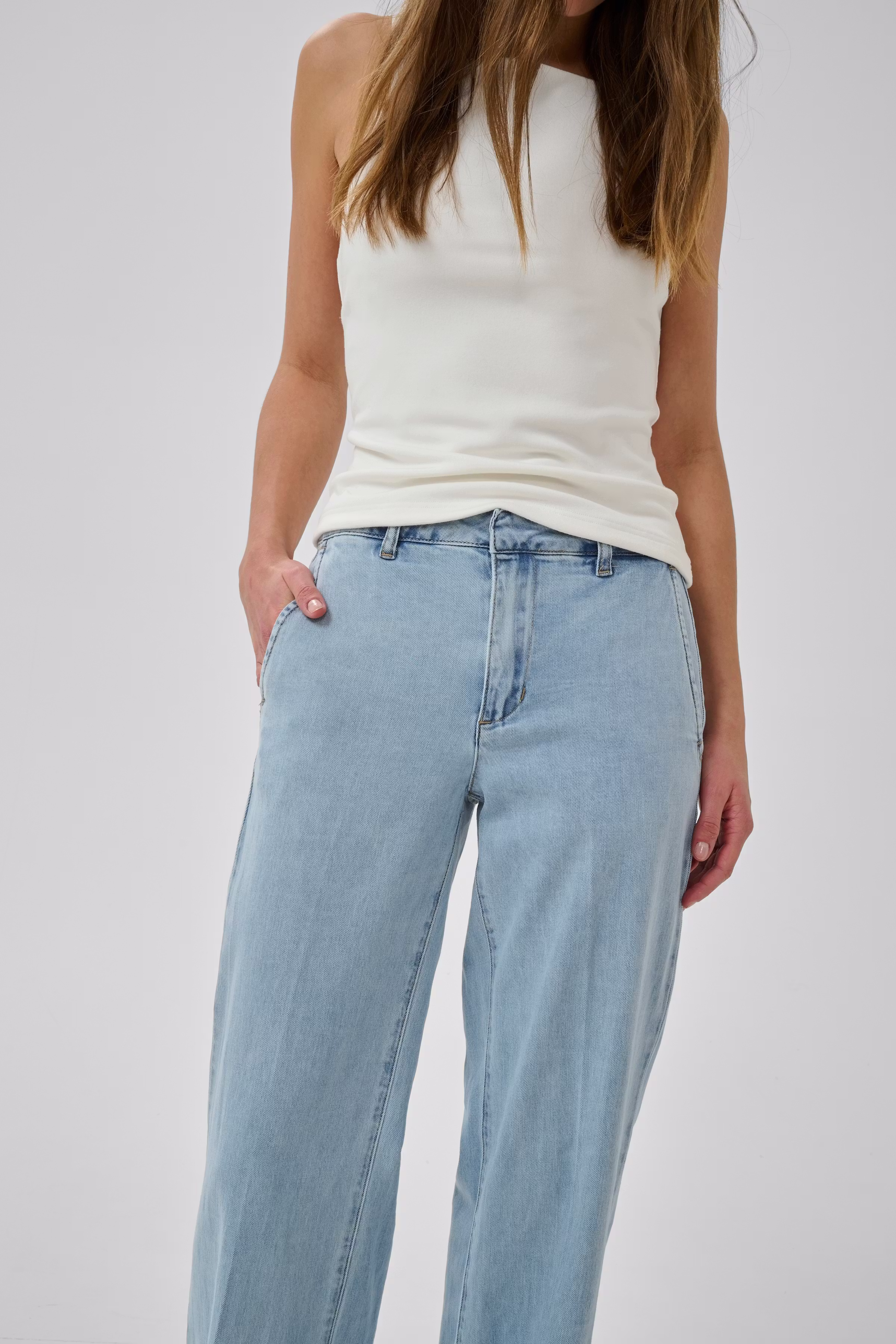 JEANS WIDE 30 THE LARA 115 LOOKBOOK DETAIL 10705210-100045