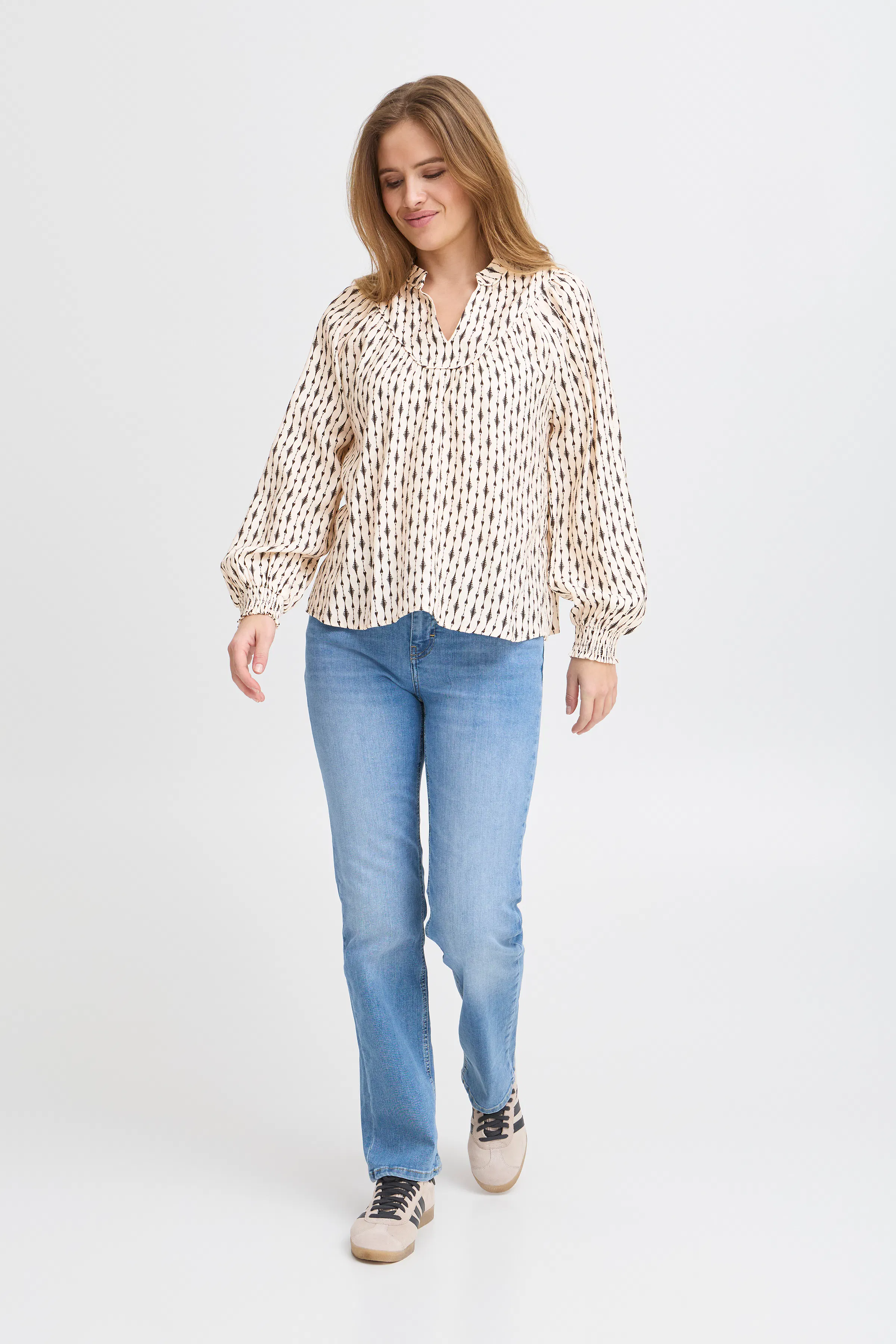 PZSANDIE Bluse LOOKBOOK FRONT 50208779-204462