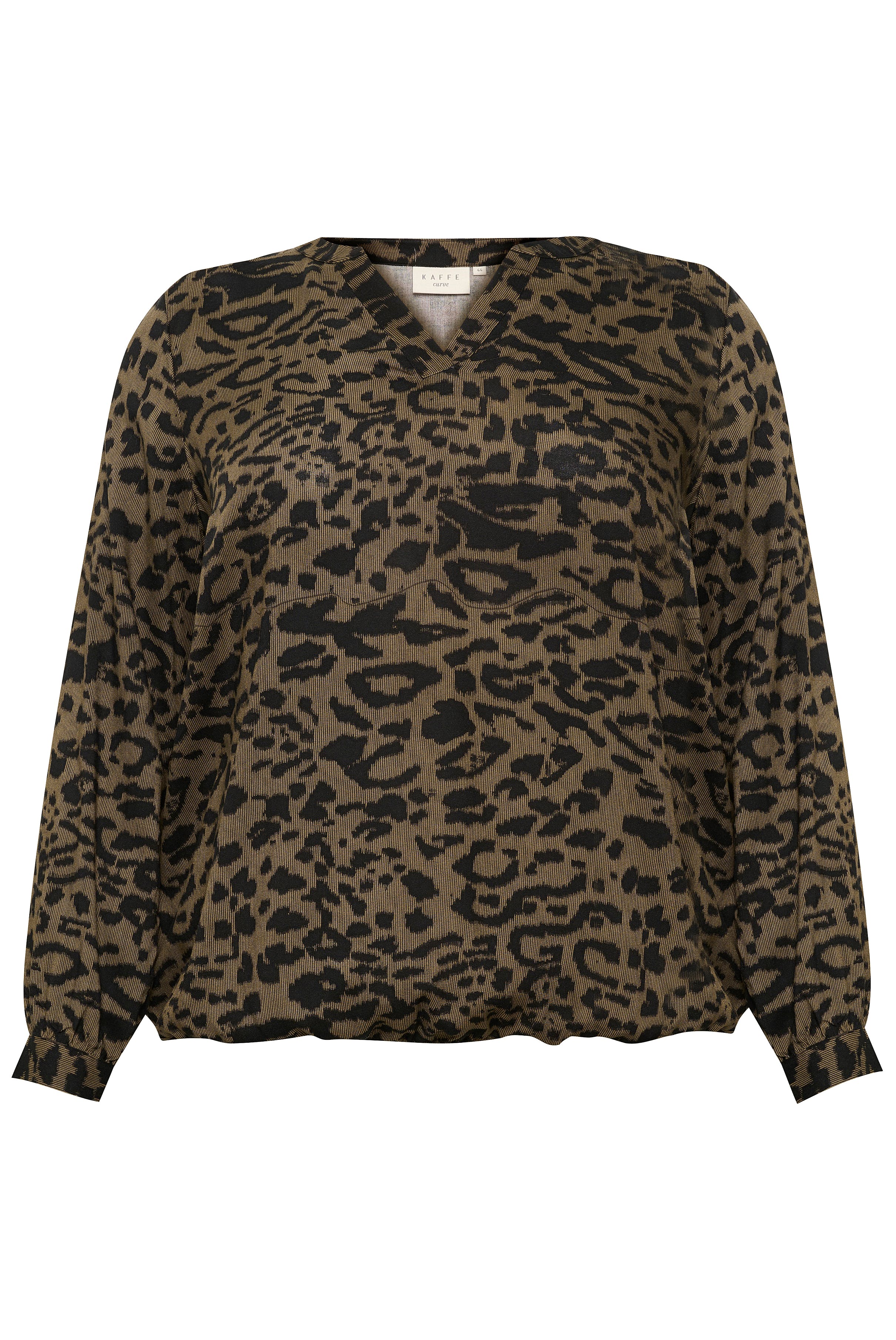 KCdiana Leopardbluse PACK FRONT 10581815-107077