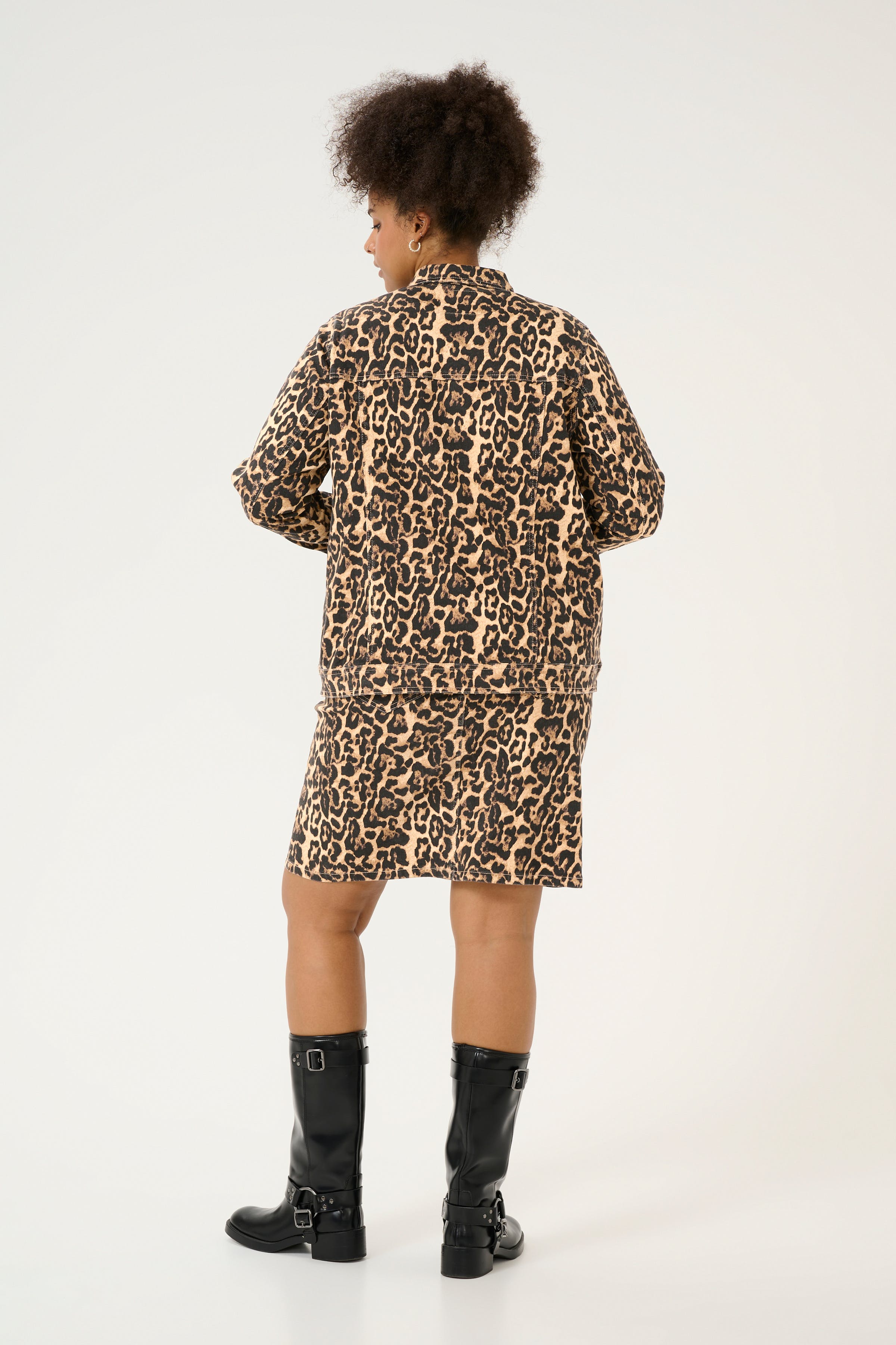 KCleonoma Leopard Jacket LOOKBOOK BACK 10583077-107281