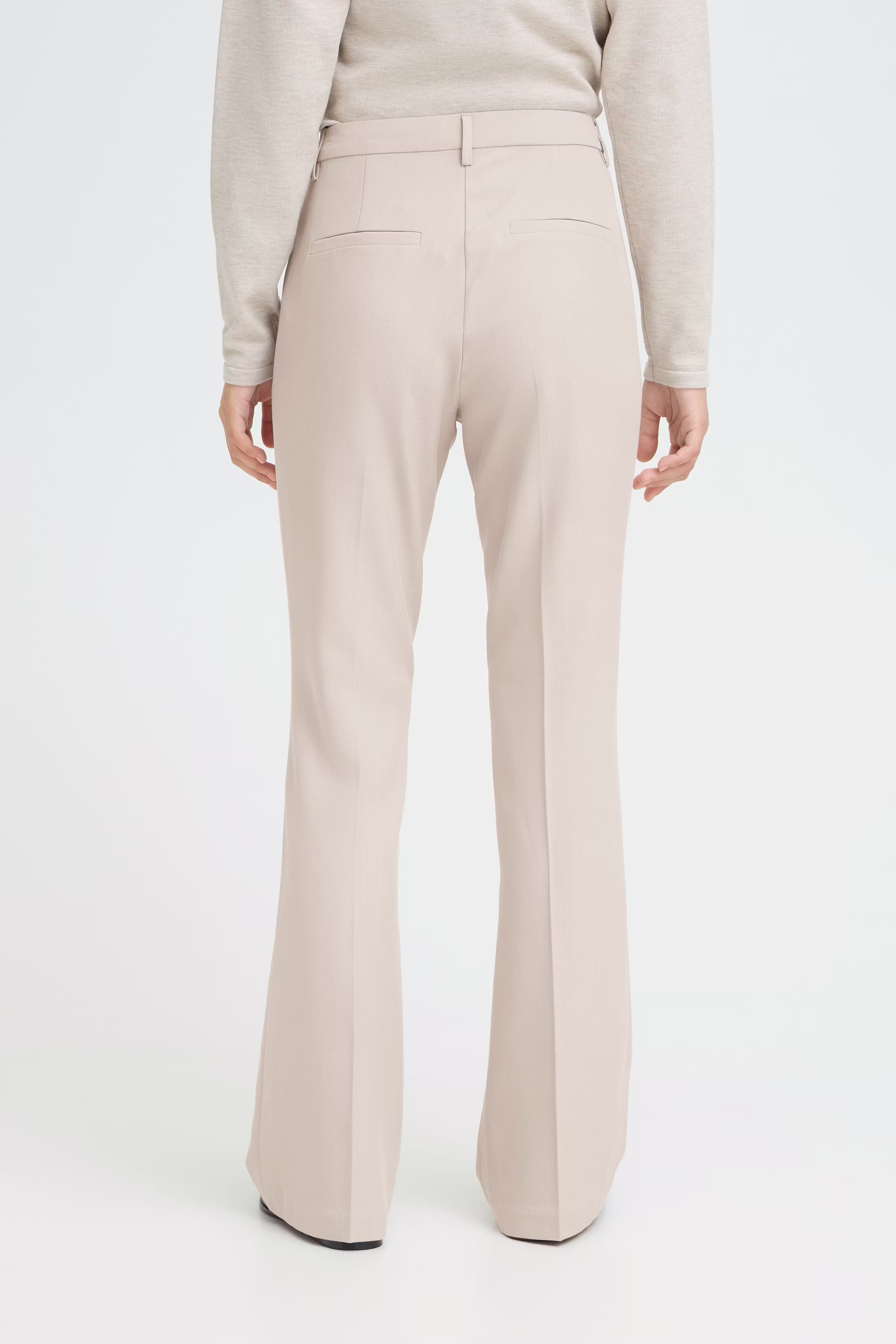 IHFAVA Flared Trousers LOOKBOOK BACK 20125678-1500001