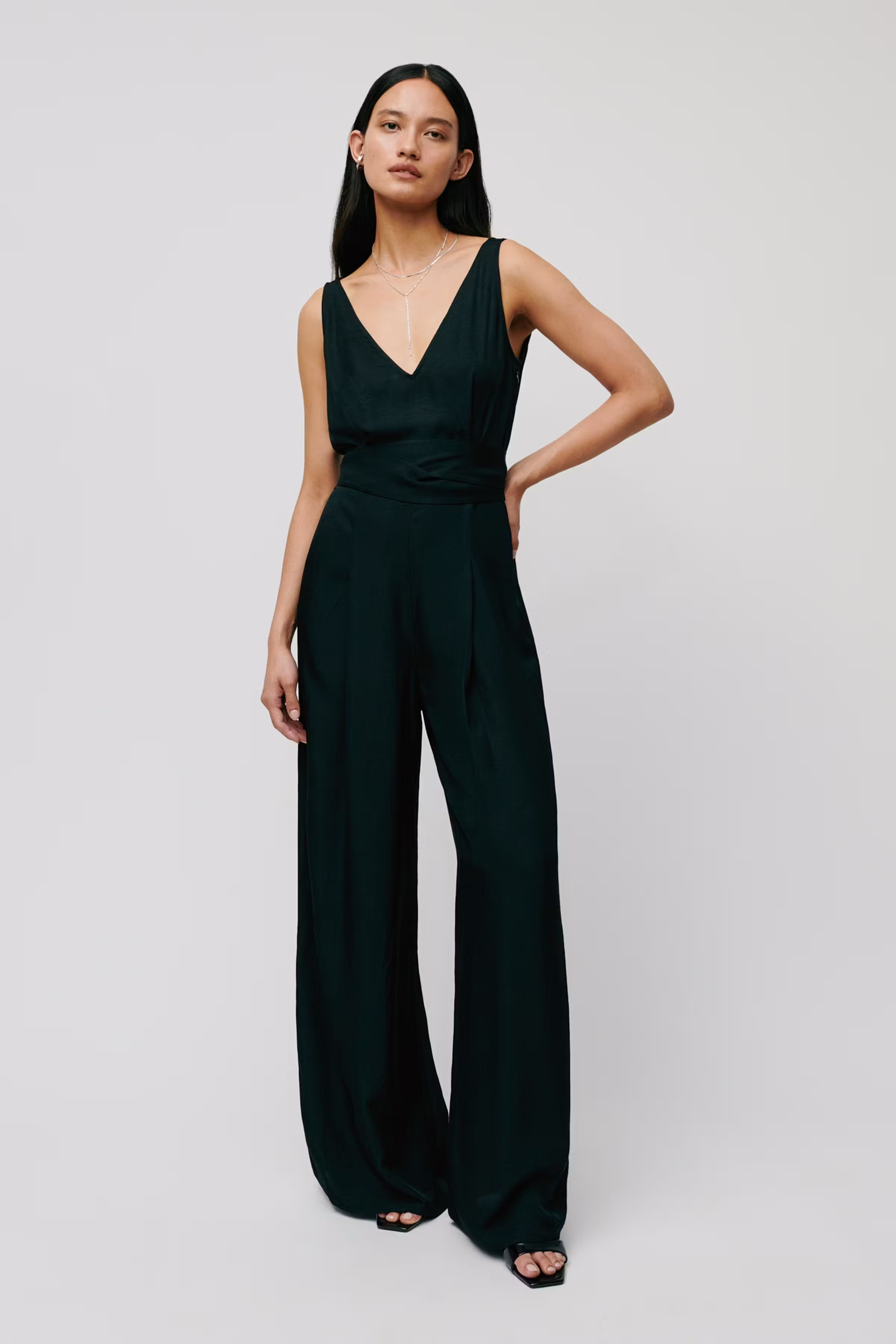 IOPatricia Jumpsuit LOOKBOOK FRONT 30600613-BK999