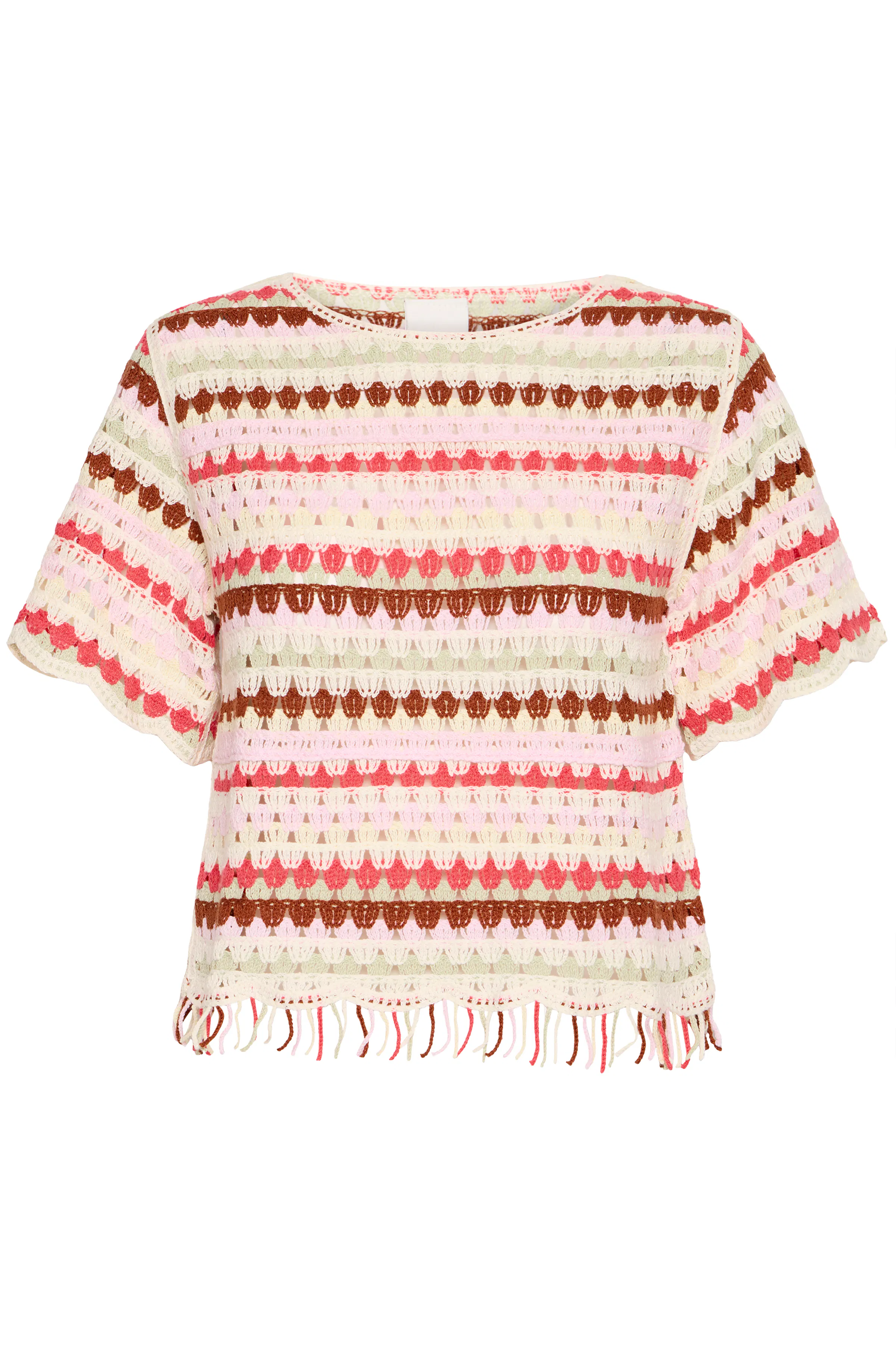 IHBANDIE Blouse with short sleeve PACK FRONT 20122941-200681