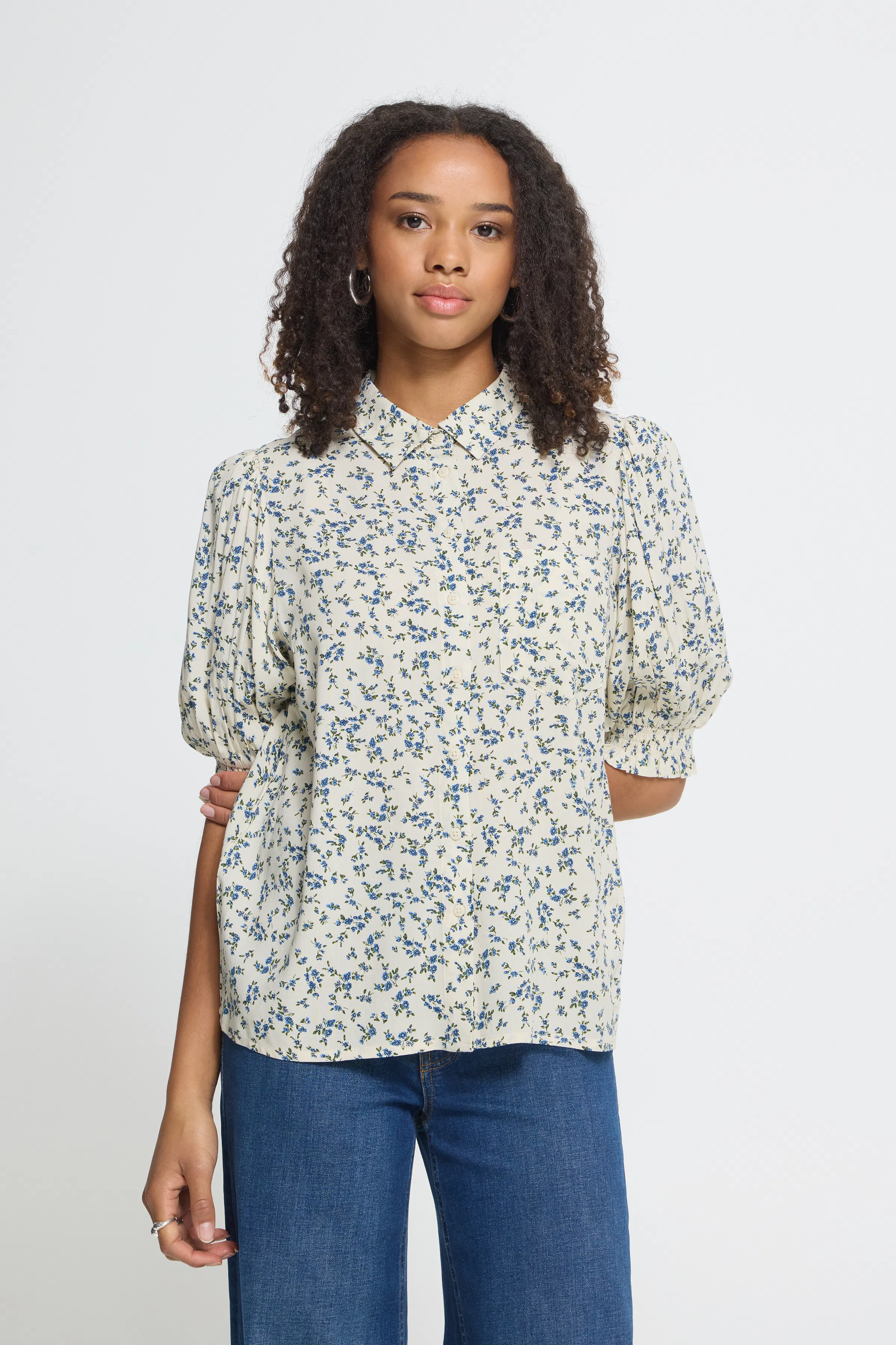 IHVERA Skjorte LOOKBOOK FRONT 20126347-900009384
