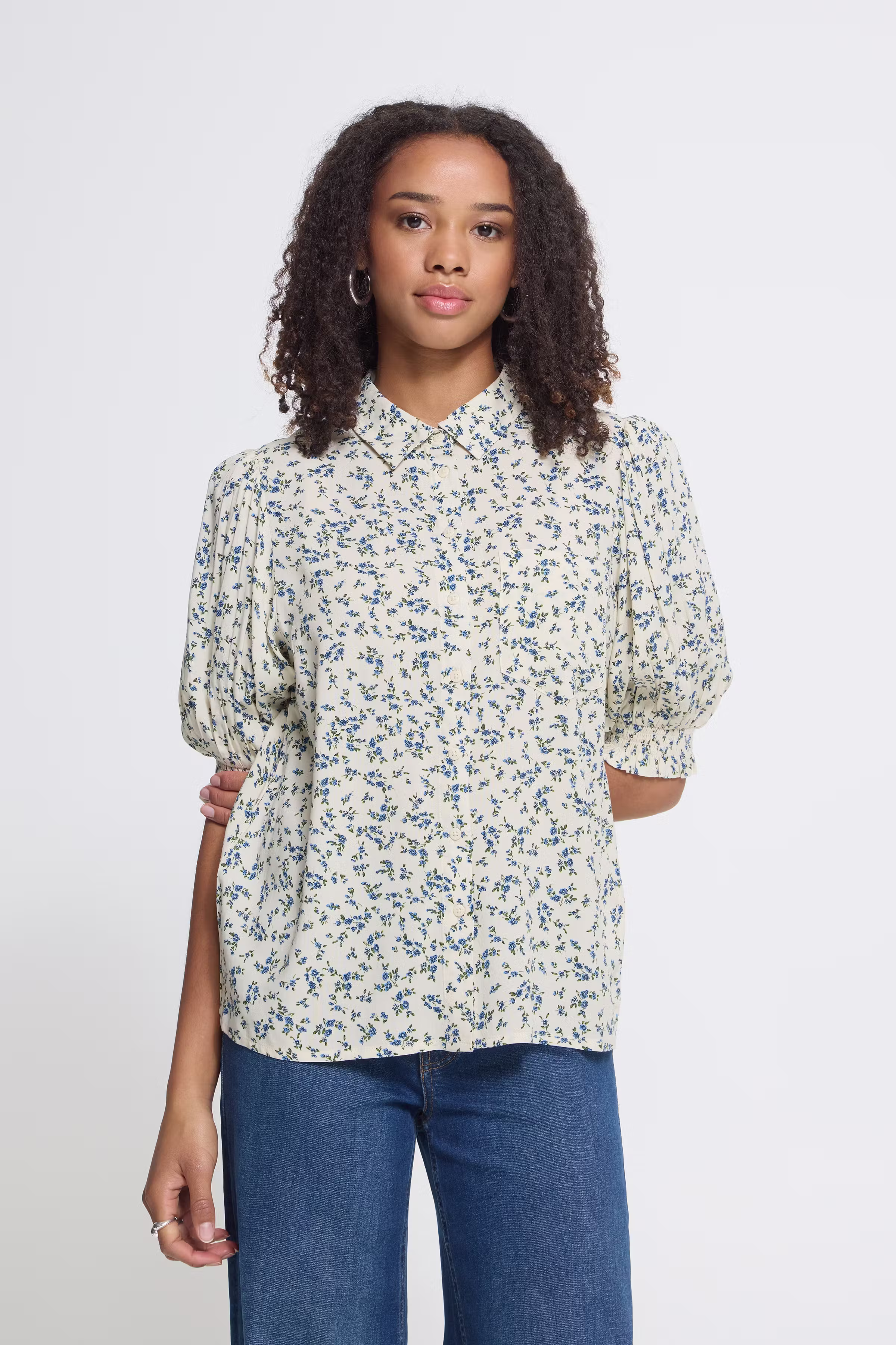 IHVERA Skjorte LOOKBOOK FRONT 20126347-900009384