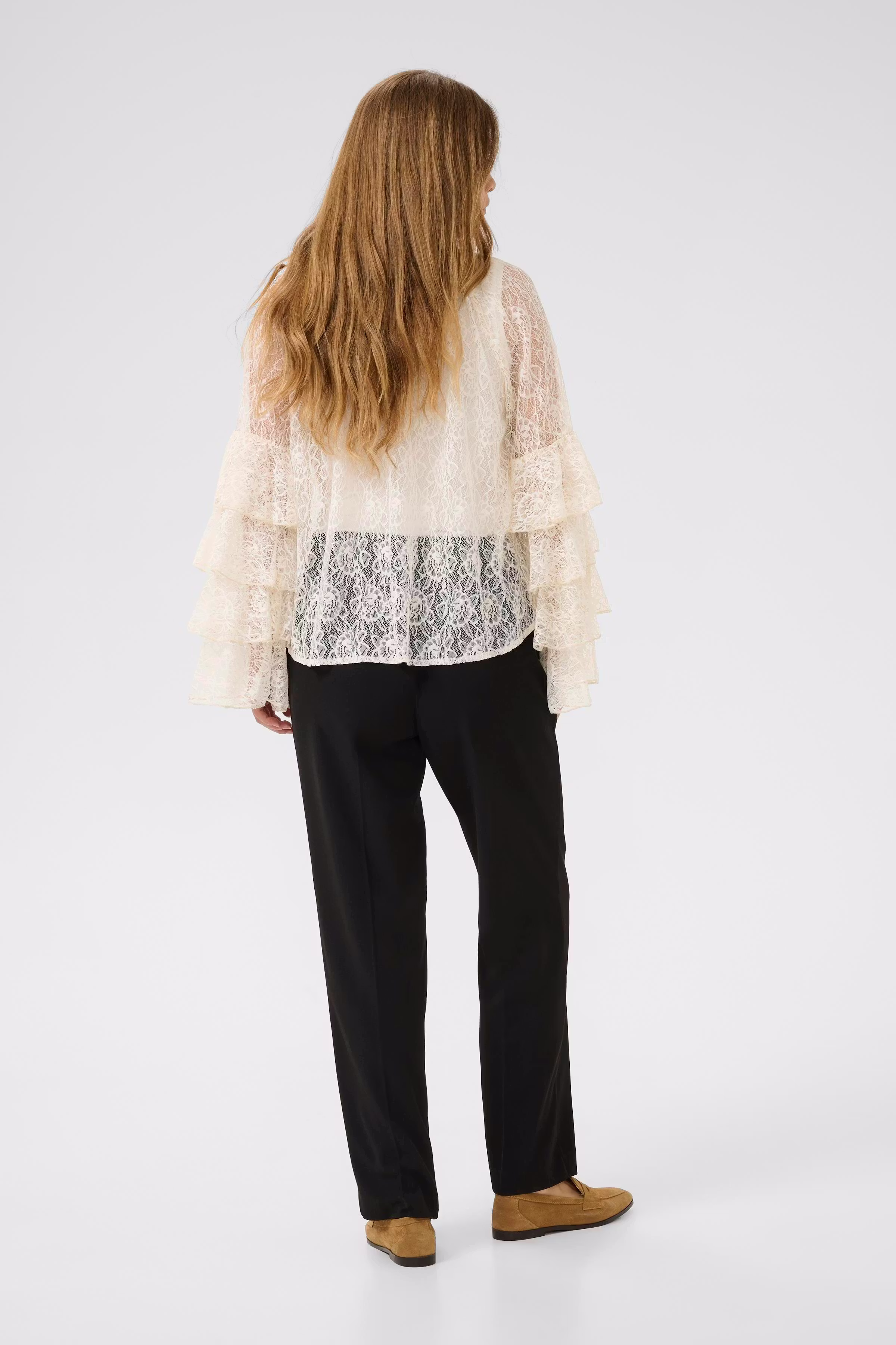 CUclemency Bluse med flæseærmer LOOKBOOK BACK 50112497-120304