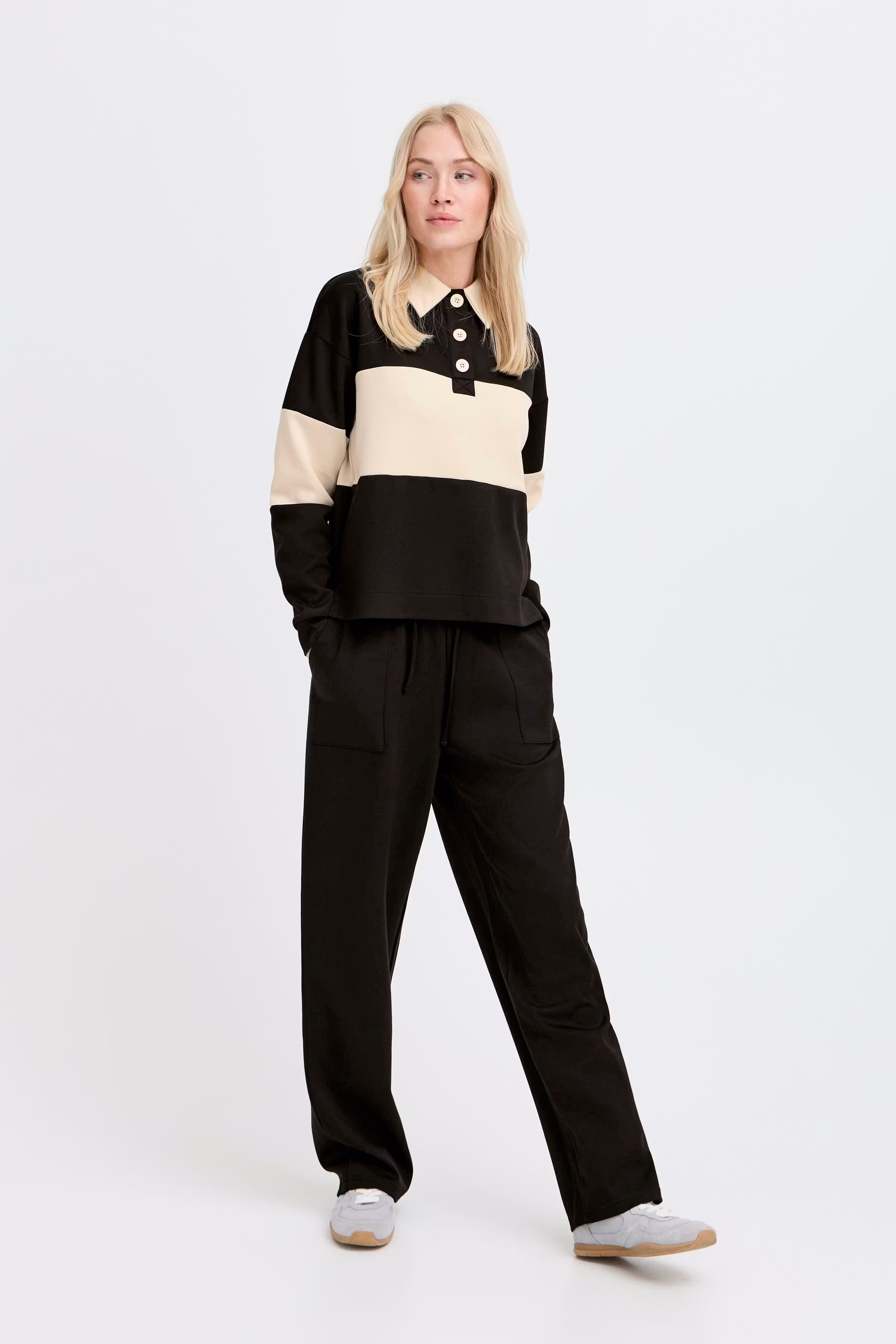 BYPUSTI Sweatshirt LOOKBOOK FRONT 20818054-194008