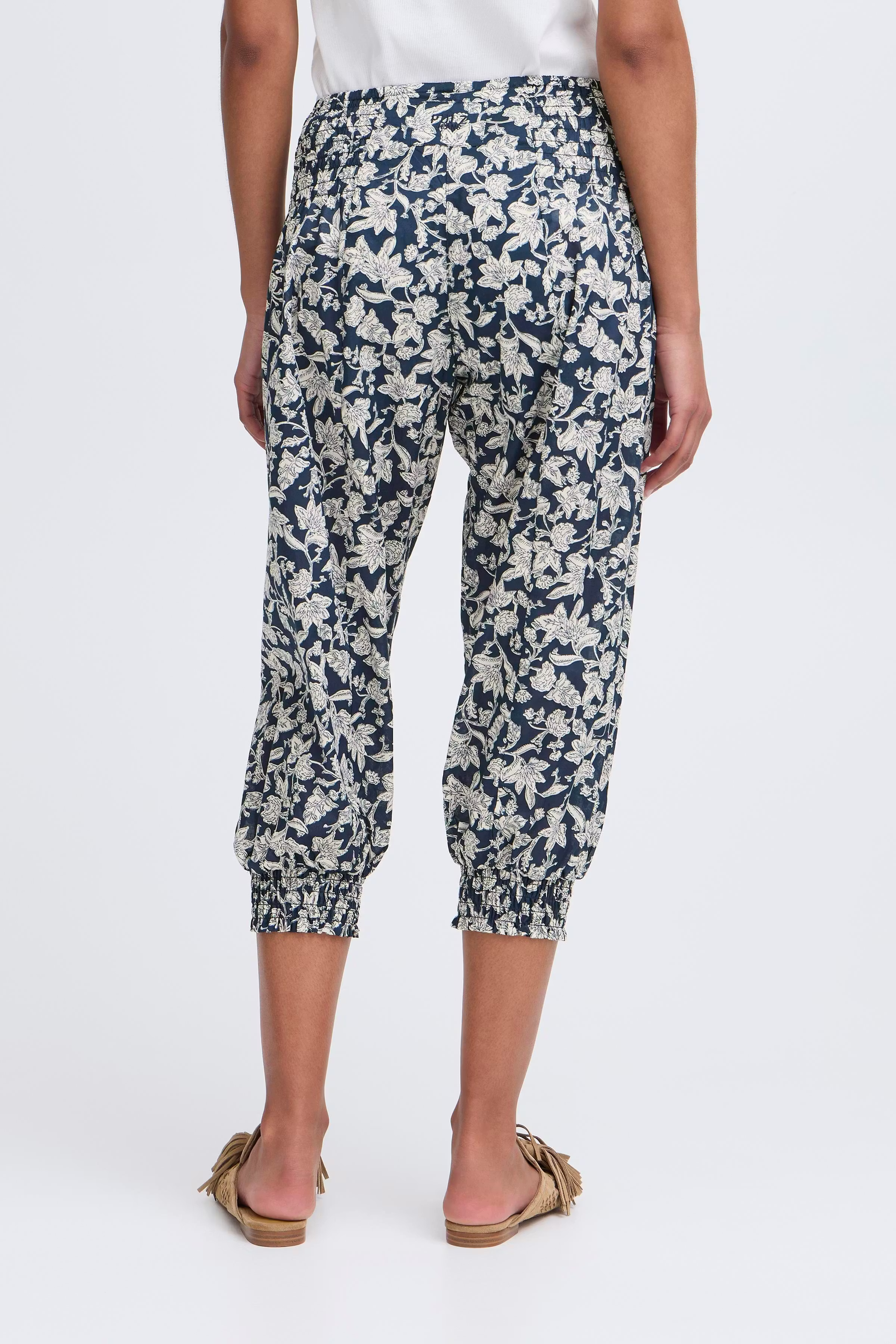 PZJILL Wide Capri Trousers LOOKBOOK BACK 50200339-205181