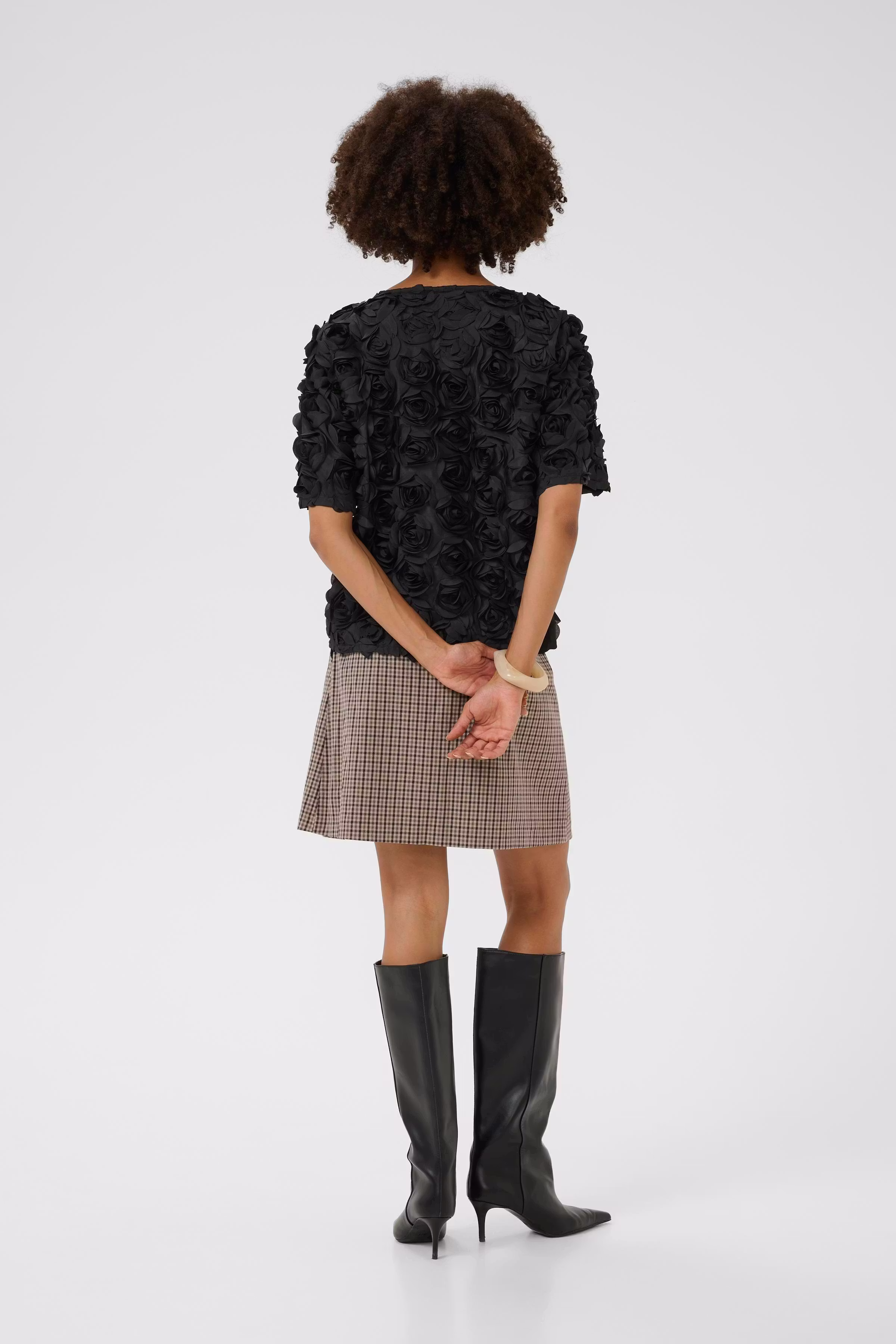 CUcebrine Floral blouse LOOKBOOK BACK 50112316-500012