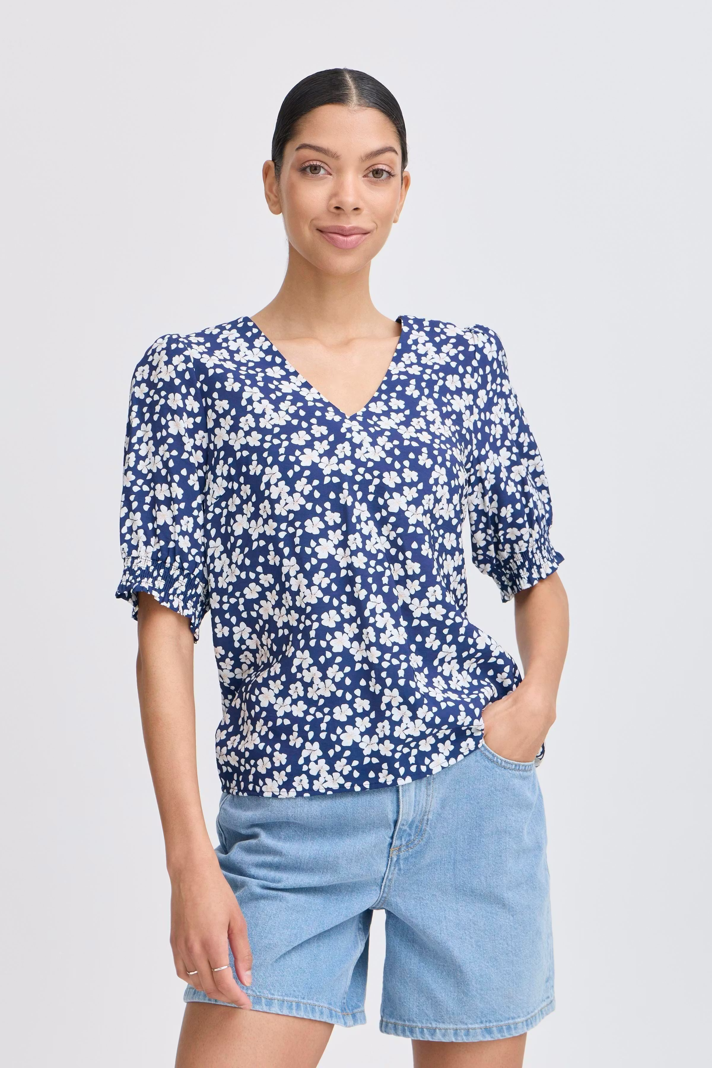 BYIBINE Bluse LOOKBOOK FRONT 20816775-204741