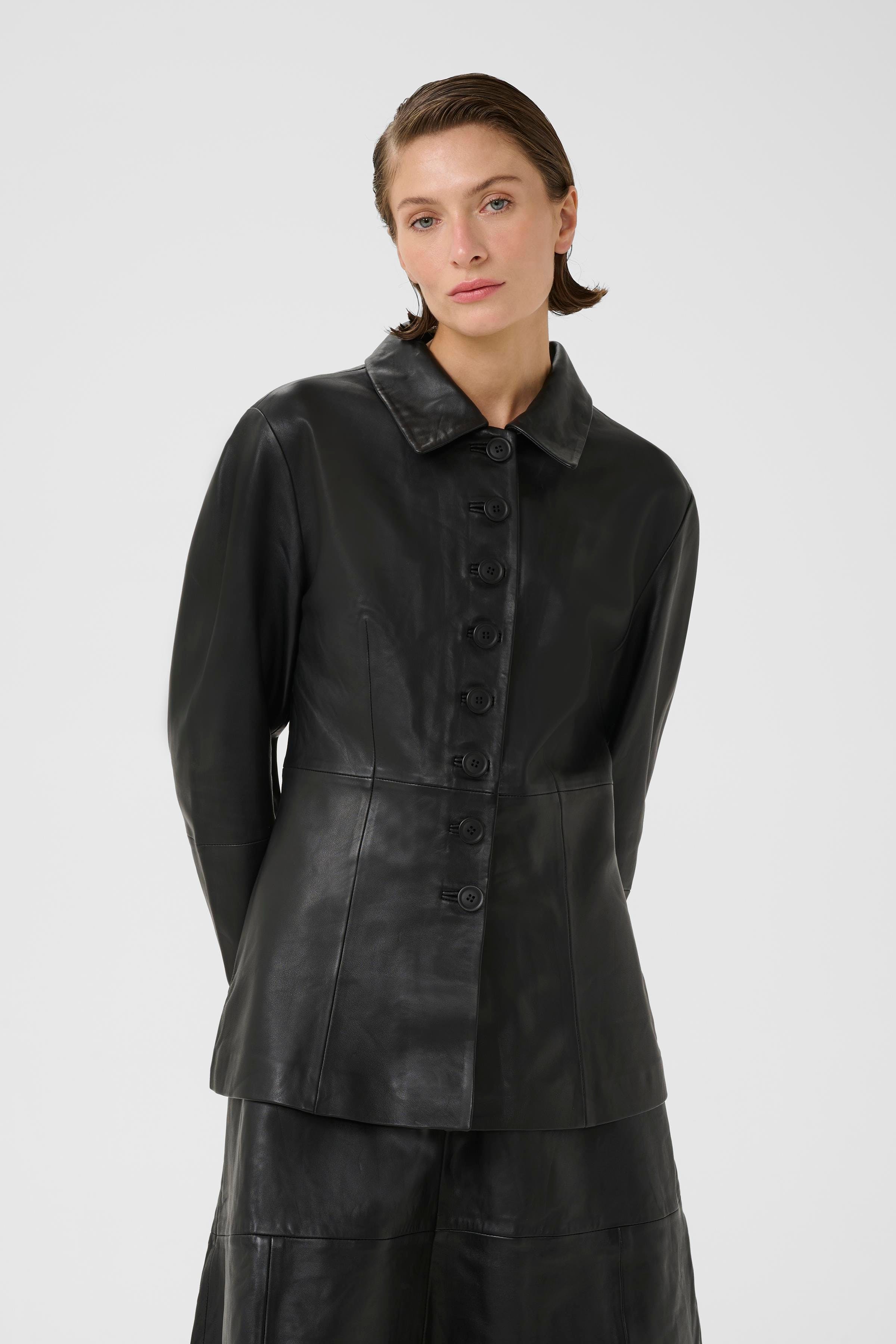 KBAnja Lederhemd LOOKBOOK FRONT 10105846-194008